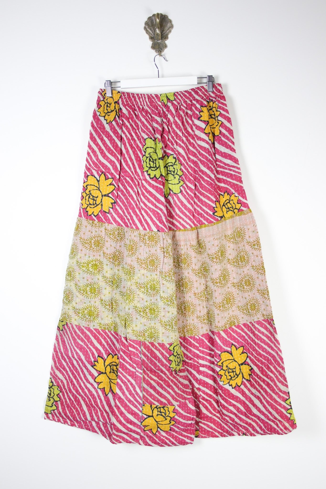 Mahi Kantha Pants L (13922) MahiPantsLRenewVintage139222 Renew Bohemian Pty Ltd