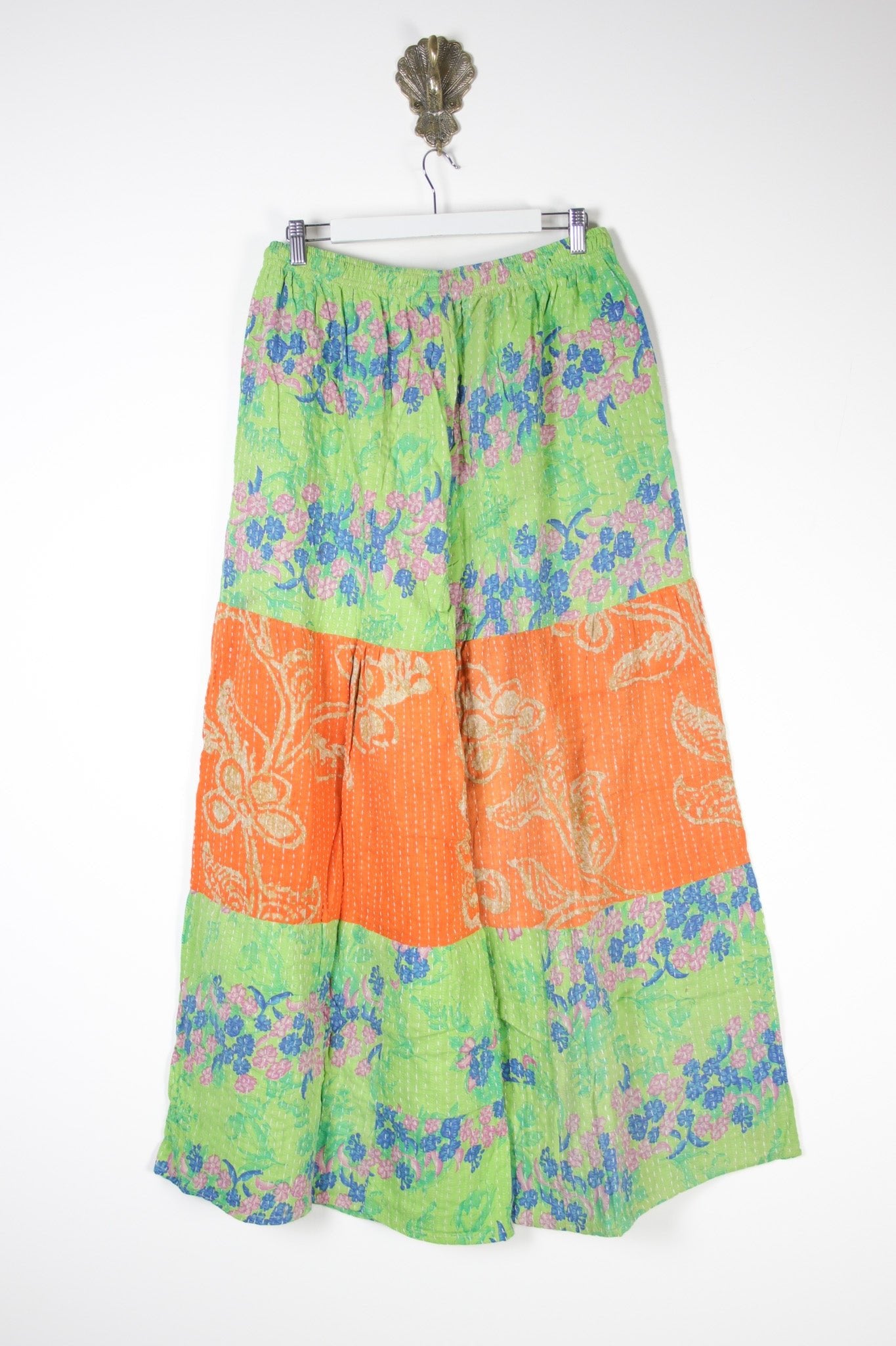 Mahi Kantha Pants L (13925) MahiPantsLRenewVintage139252 Renew Bohemian Pty Ltd