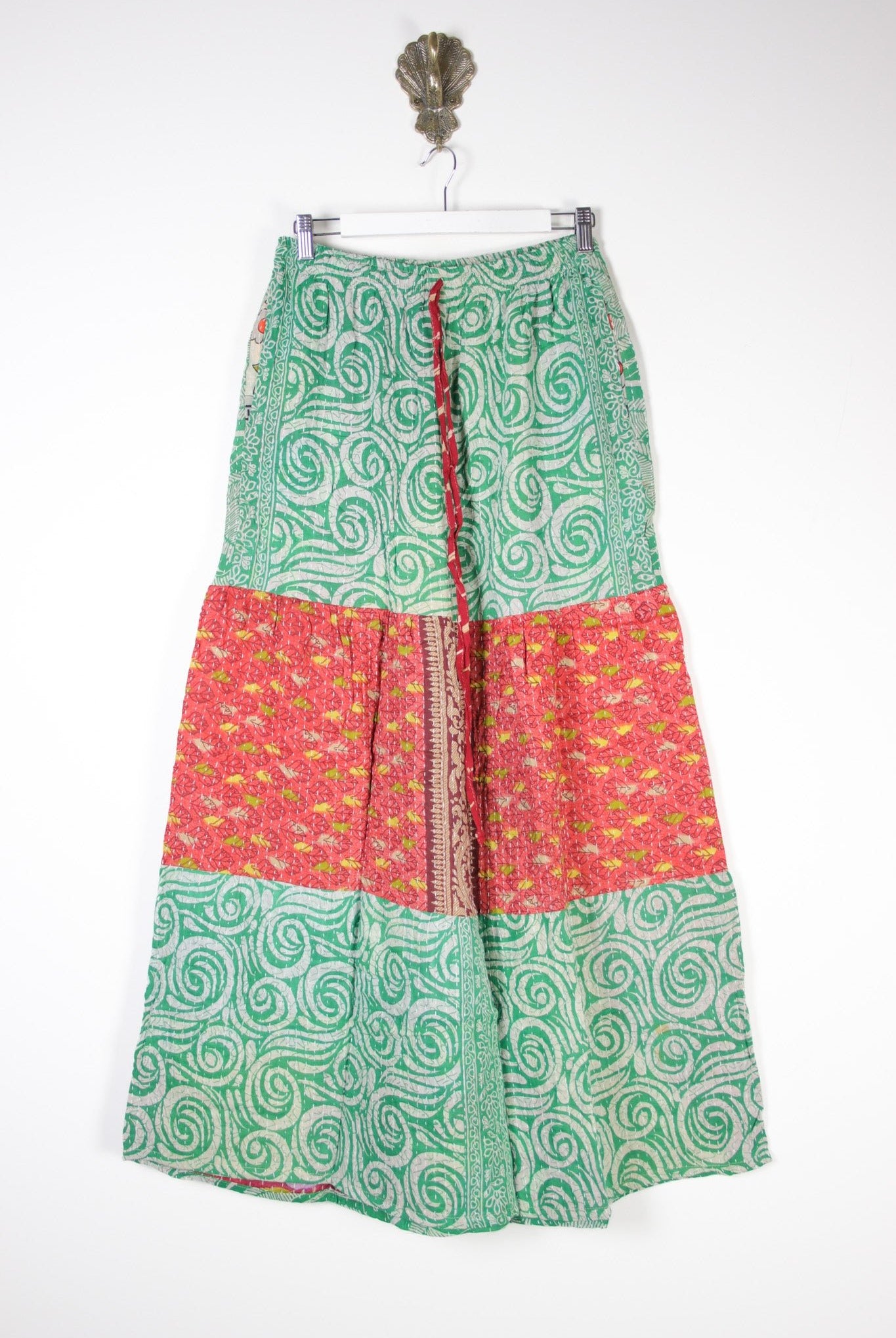 Mahi Kantha Pants M (13930) MahiPantsMRenewVintage139301 Renew Bohemian Pty Ltd