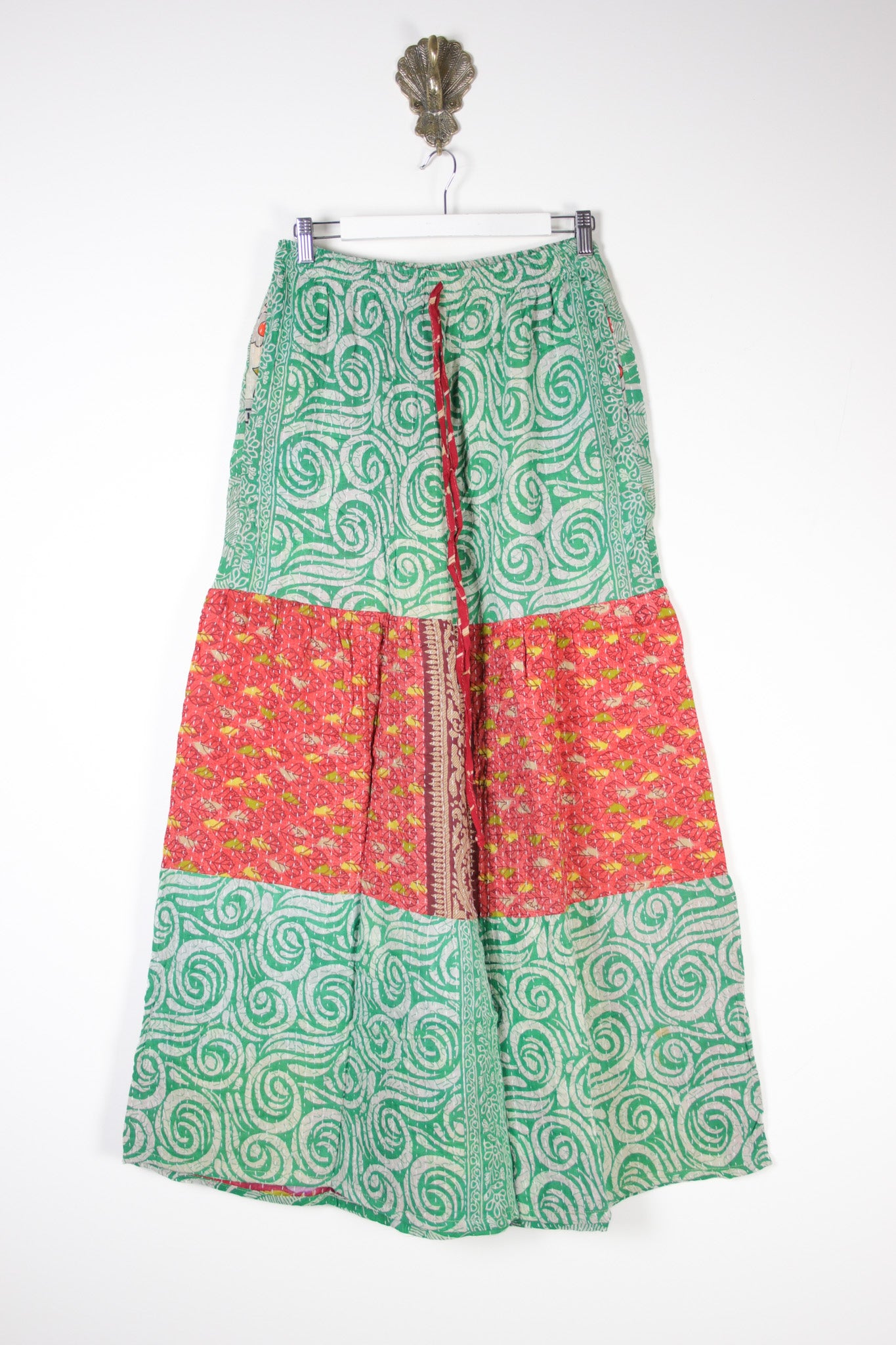 Mahi Kantha Pants M (13930) MahiPantsMRenewVintage139301 Renew Bohemian Pty Ltd