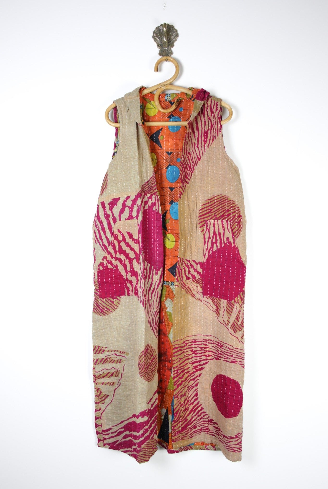 Mahuya Vest S/M (15229) MahuyaVestS_MRenewVintage152291 Renew Bohemian Pty Ltd