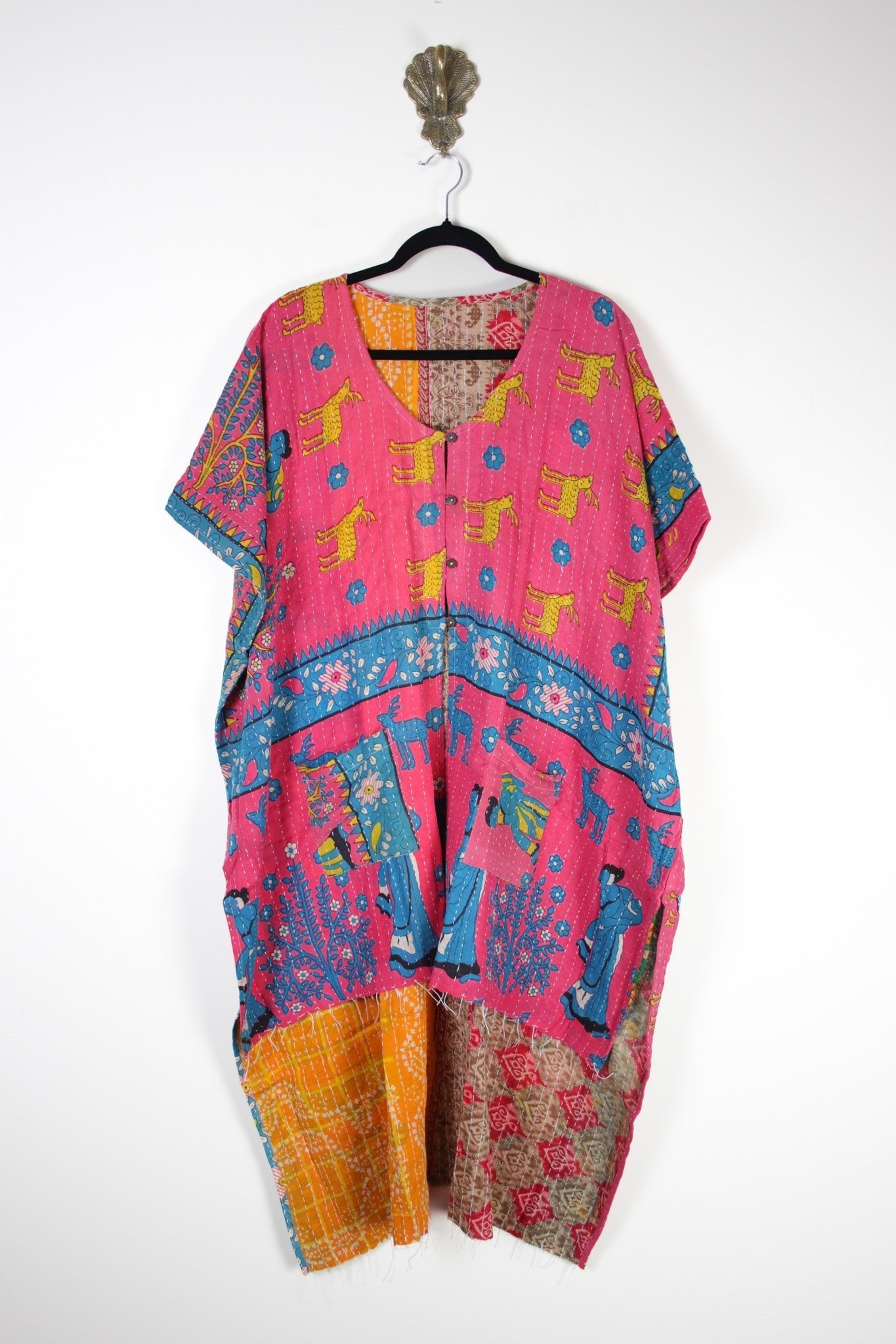 Mantra Kantha Tunic (20295) MantraTunicRenewBohemian202951 Renew Bohemian Pty Ltd