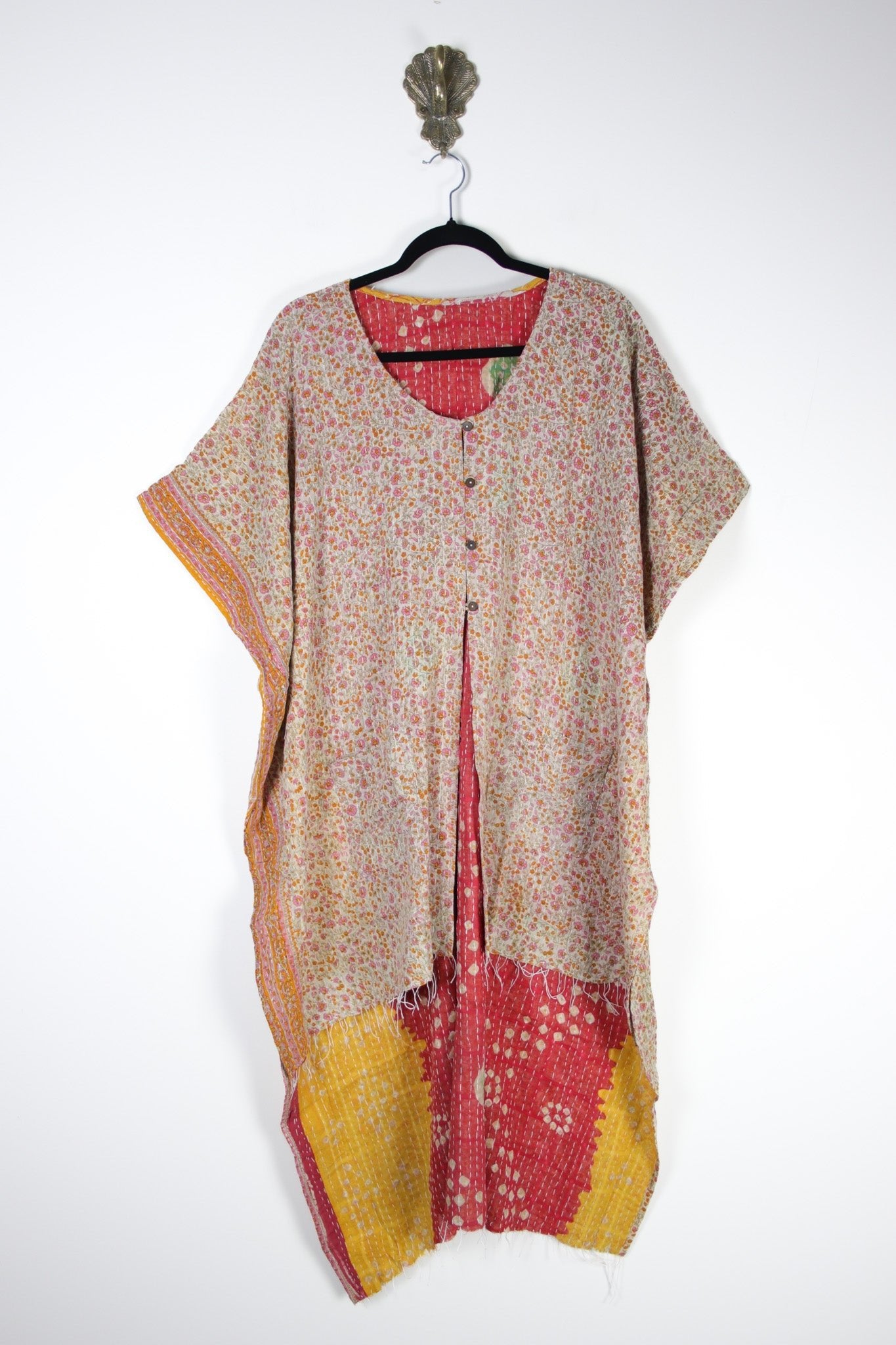 Mantra Kantha Tunic (20298) MantraTunicRenewBohemian202981 Renew Bohemian Pty Ltd