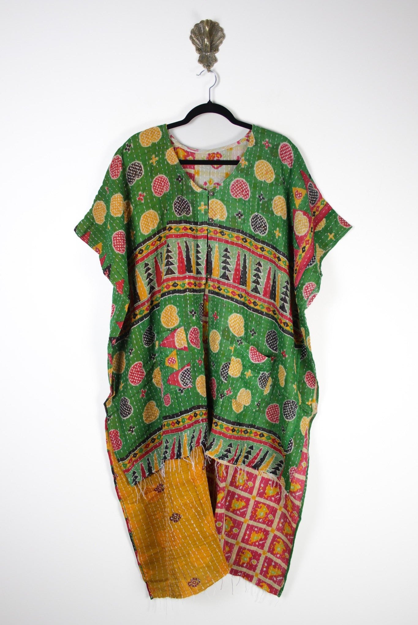 Mantra Kantha Tunic (20313) MantraTunicRenewBohemian203131 Renew Bohemian Pty Ltd