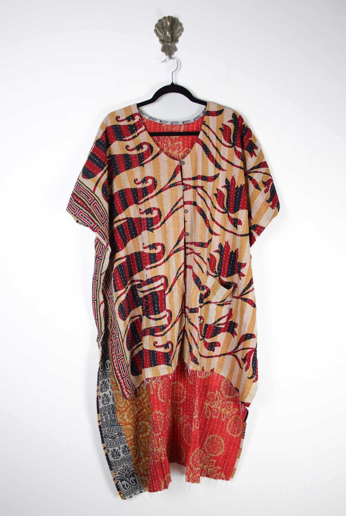Mantra Kantha Tunic (20326) MantraTunicRenewBohemian203261 Renew Bohemian Pty Ltd