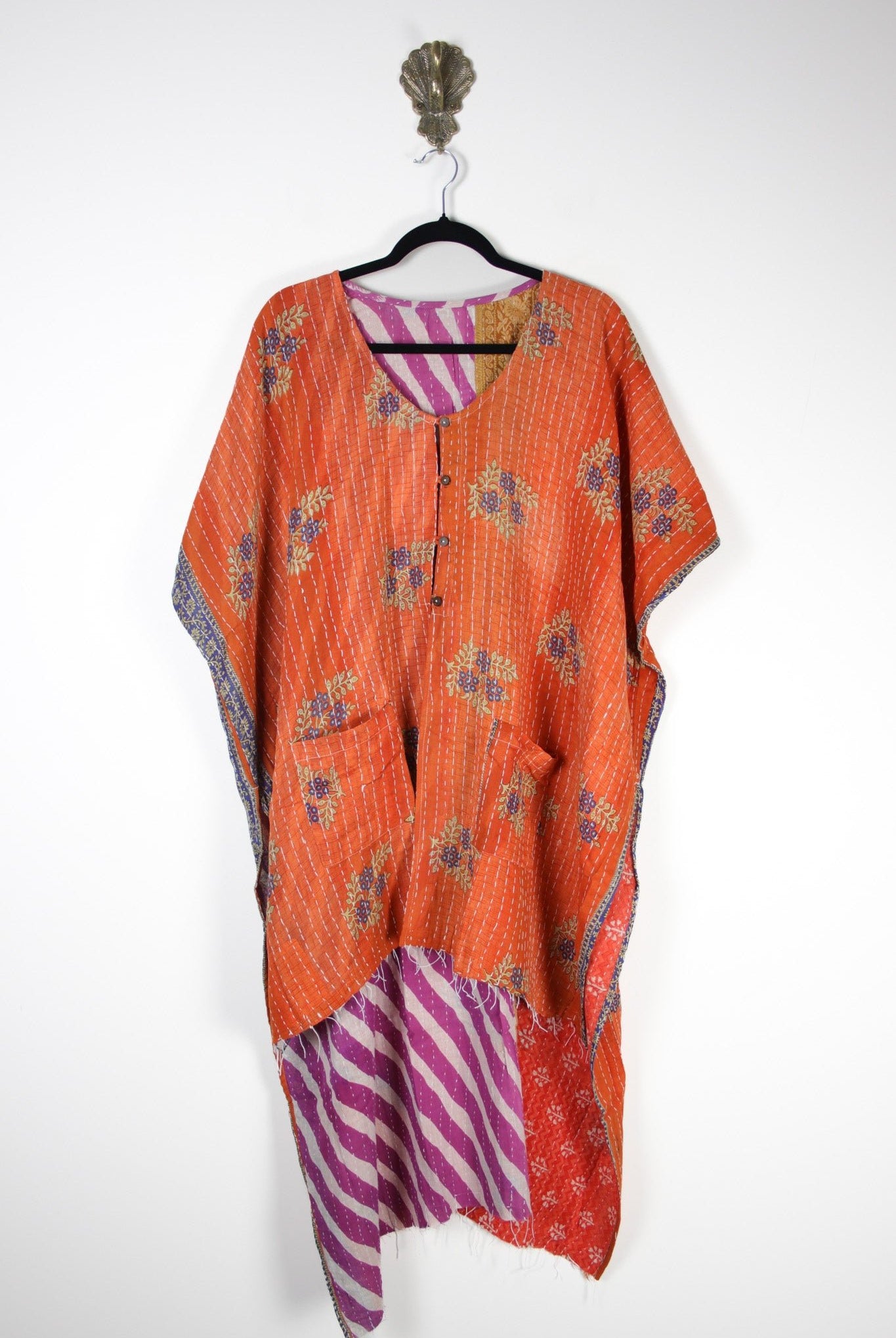Mantra Kantha Tunic (20327) MantraTunicRenewBohemian203271 Renew Bohemian Pty Ltd