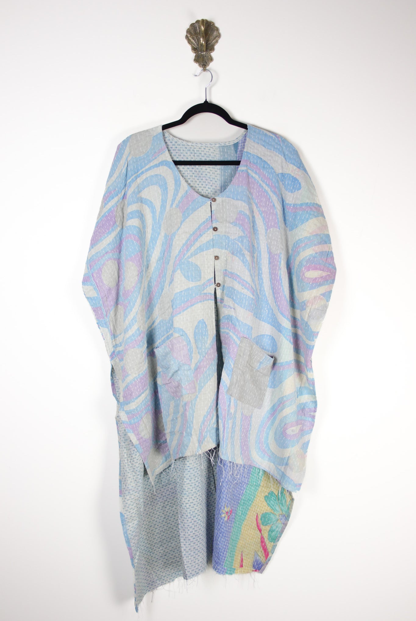 Mantra Kantha Tunic (20330) MantraTunicRenewBohemian203301 Renew Bohemian Pty Ltd