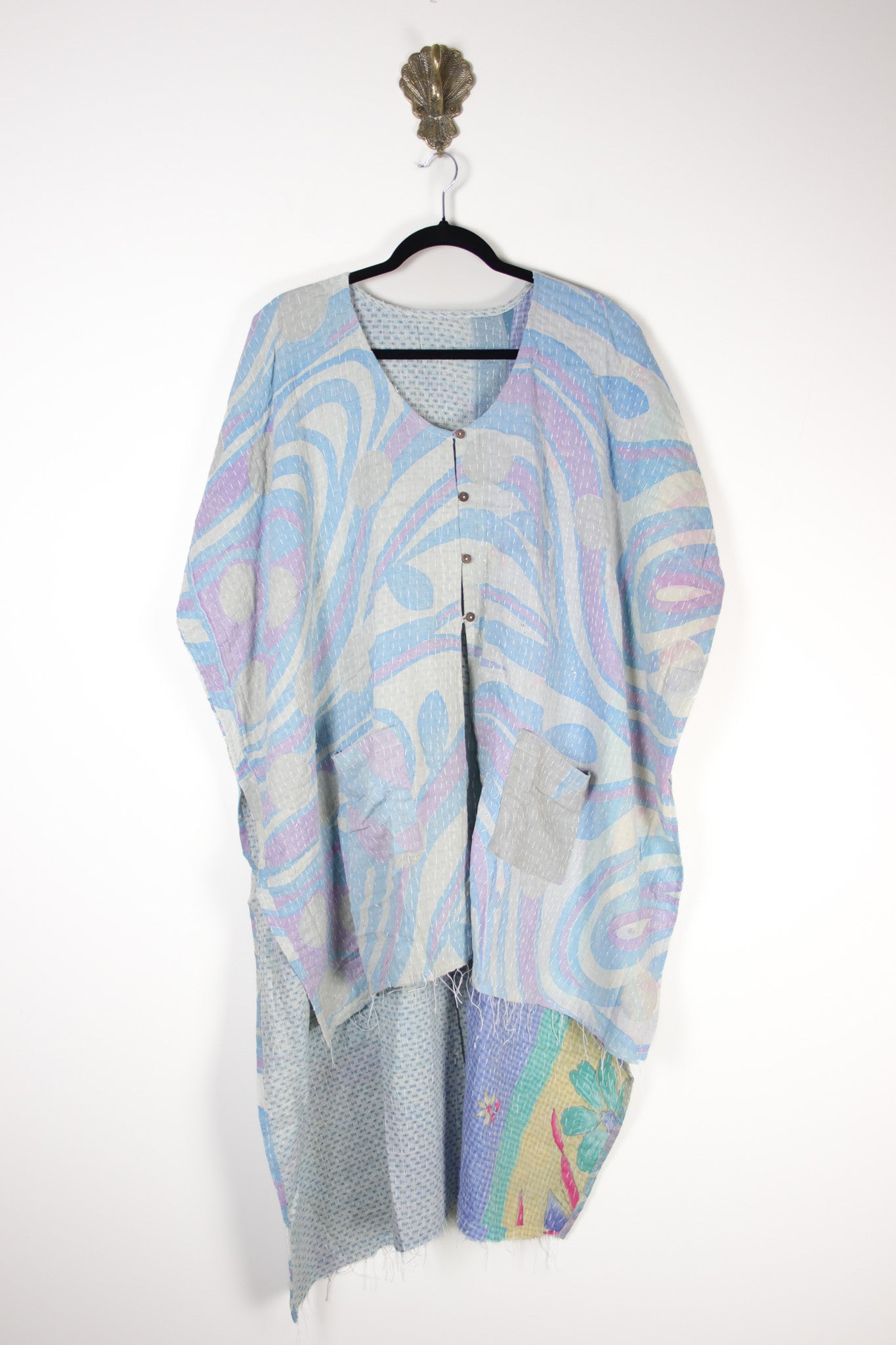 Mantra Kantha Tunic (20330) MantraTunicRenewBohemian203301 Renew Bohemian Pty Ltd