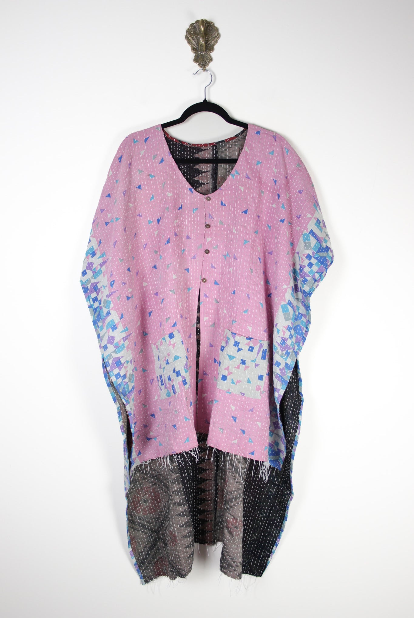 Mantra Kantha Tunic (20333) MantraTunicRenewBohemian203331 Renew Bohemian Pty Ltd
