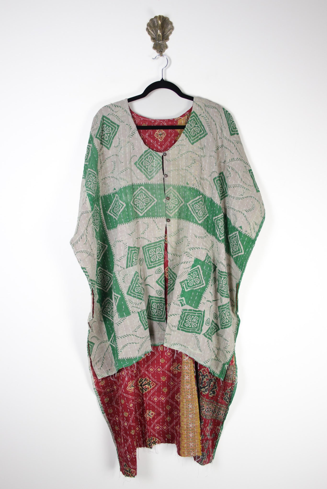 Mantra Kantha Tunic (20337) MantraTunicRenewBohemian203371 Renew Bohemian Pty Ltd