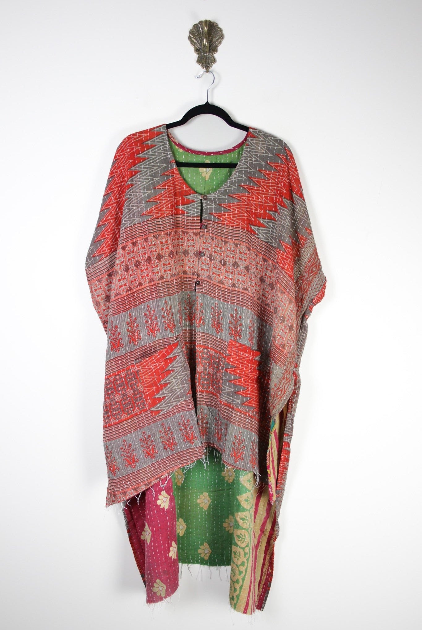Mantra Kantha Tunic (20342) MantraTunicRenewBohemian203422 Renew Bohemian Pty Ltd