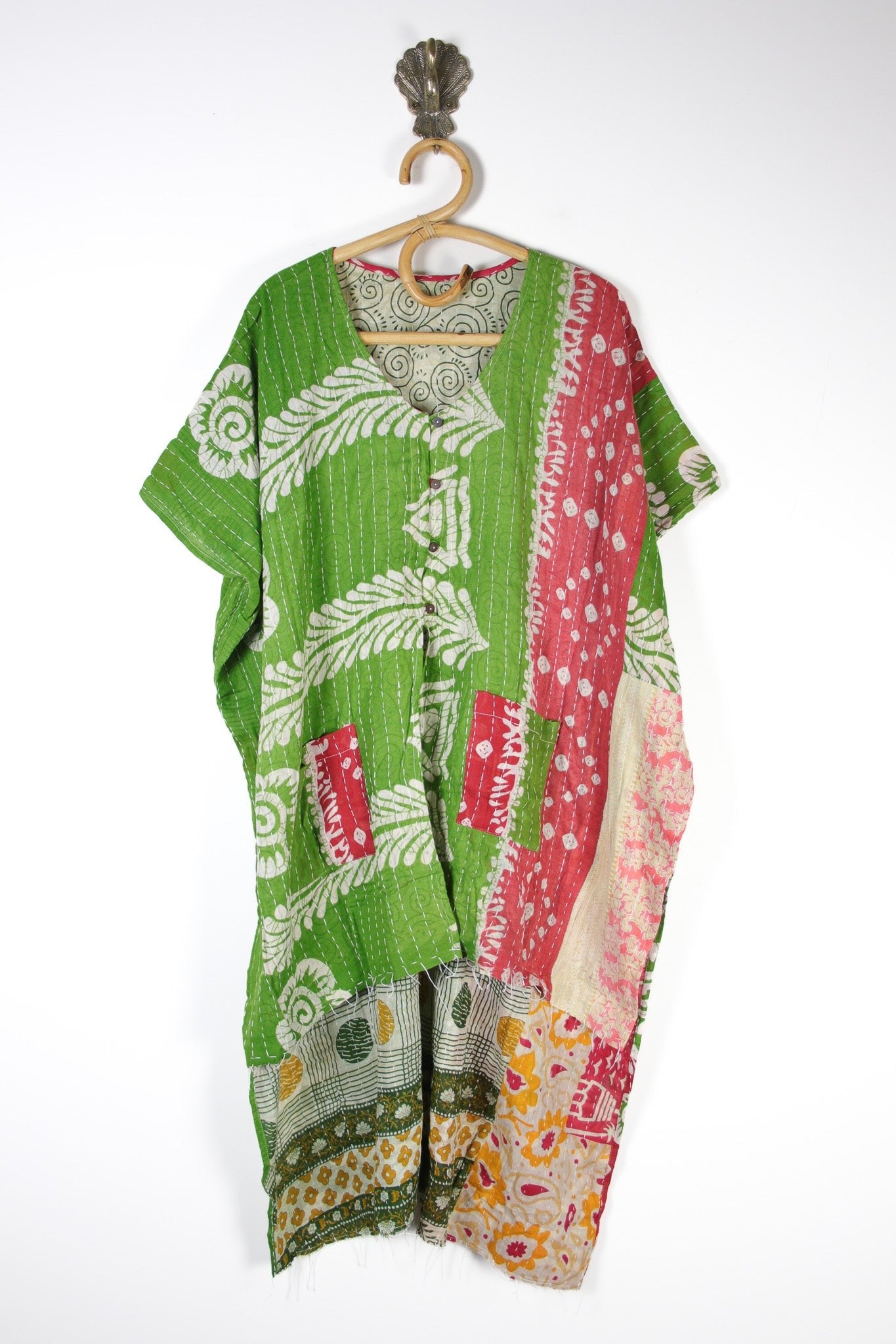 Mantra Kantha Tunic (13119) MantraTunicsRenewVintage131191 Renew Bohemian Pty Ltd