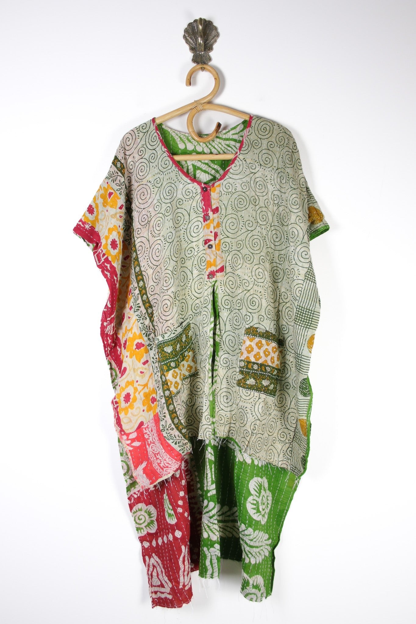 Mantra Kantha Tunic (13119) MantraTunicsRenewVintage131193 Renew Bohemian Pty Ltd