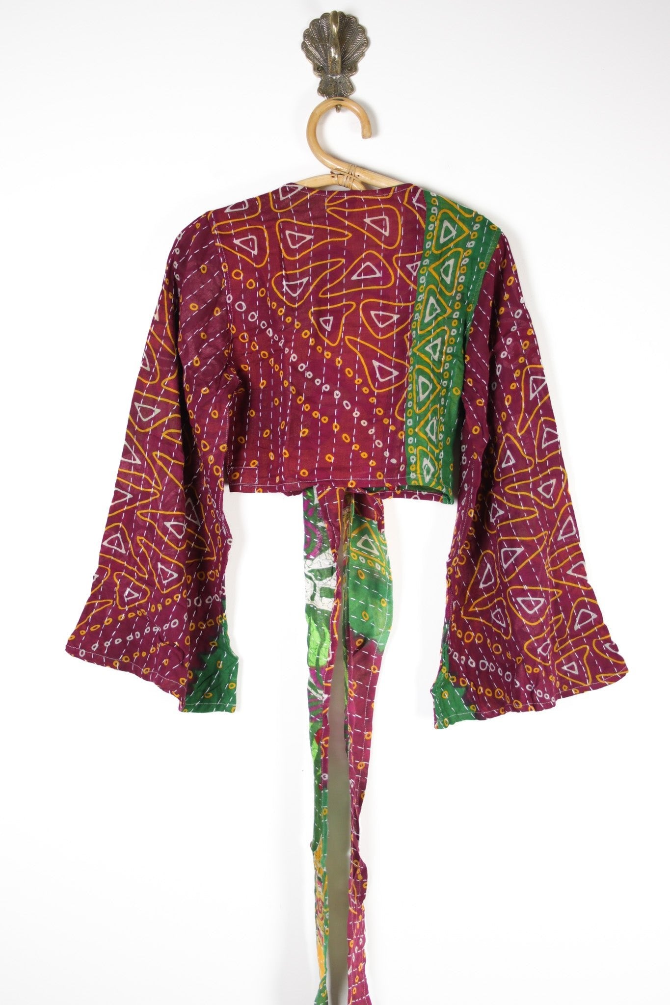 Maverick Wrap Top S (11660) MaverickTopSRenewVintage116602 Renew Bohemian Pty Ltd