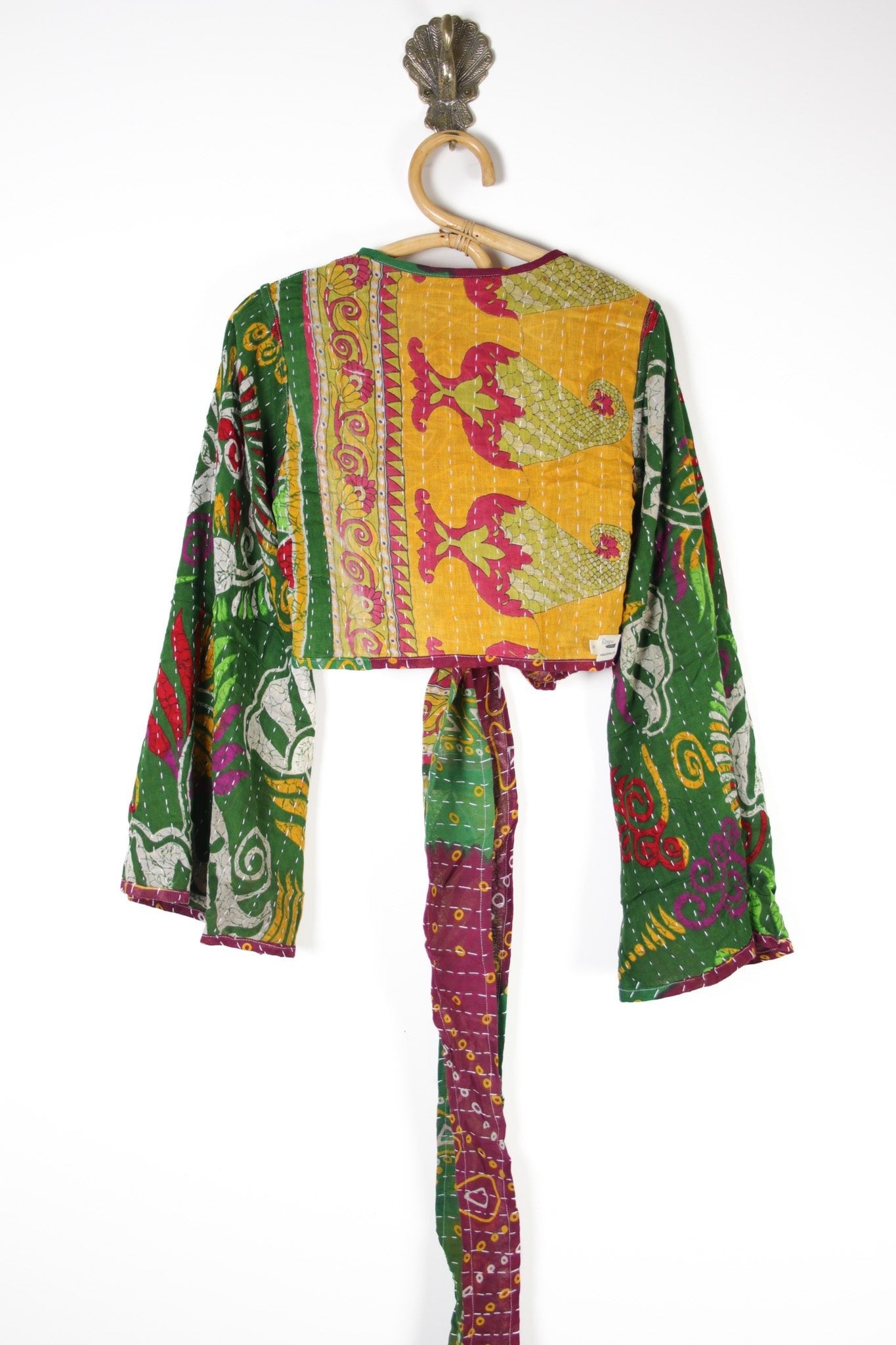 Maverick Wrap Top S (11660) MaverickTopSRenewVintage116604 Renew Bohemian Pty Ltd