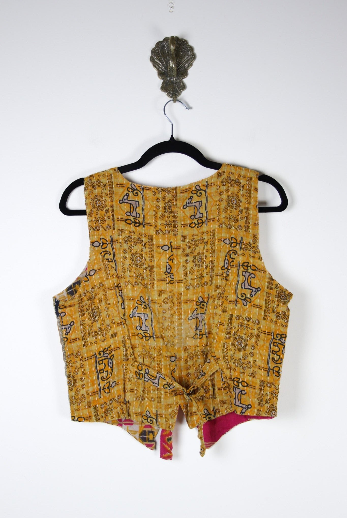 Moksha Kantha Vest M (17385) MokshaVestMRenewVintage173852 Renew Bohemian Pty Ltd