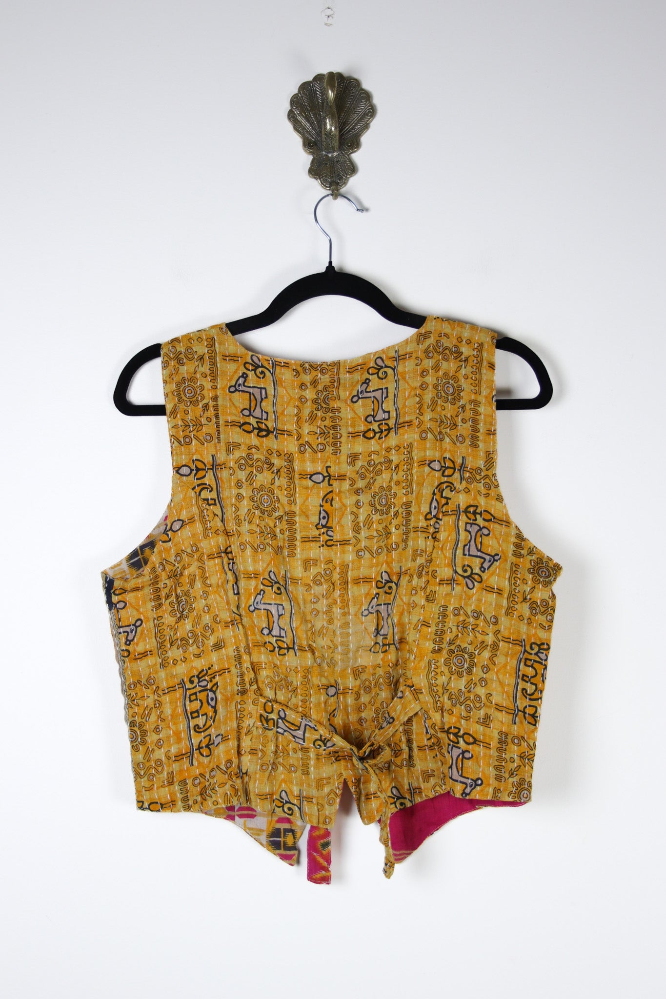 Moksha Kantha Vest M (17385) MokshaVestMRenewVintage173852 Renew Bohemian Pty Ltd