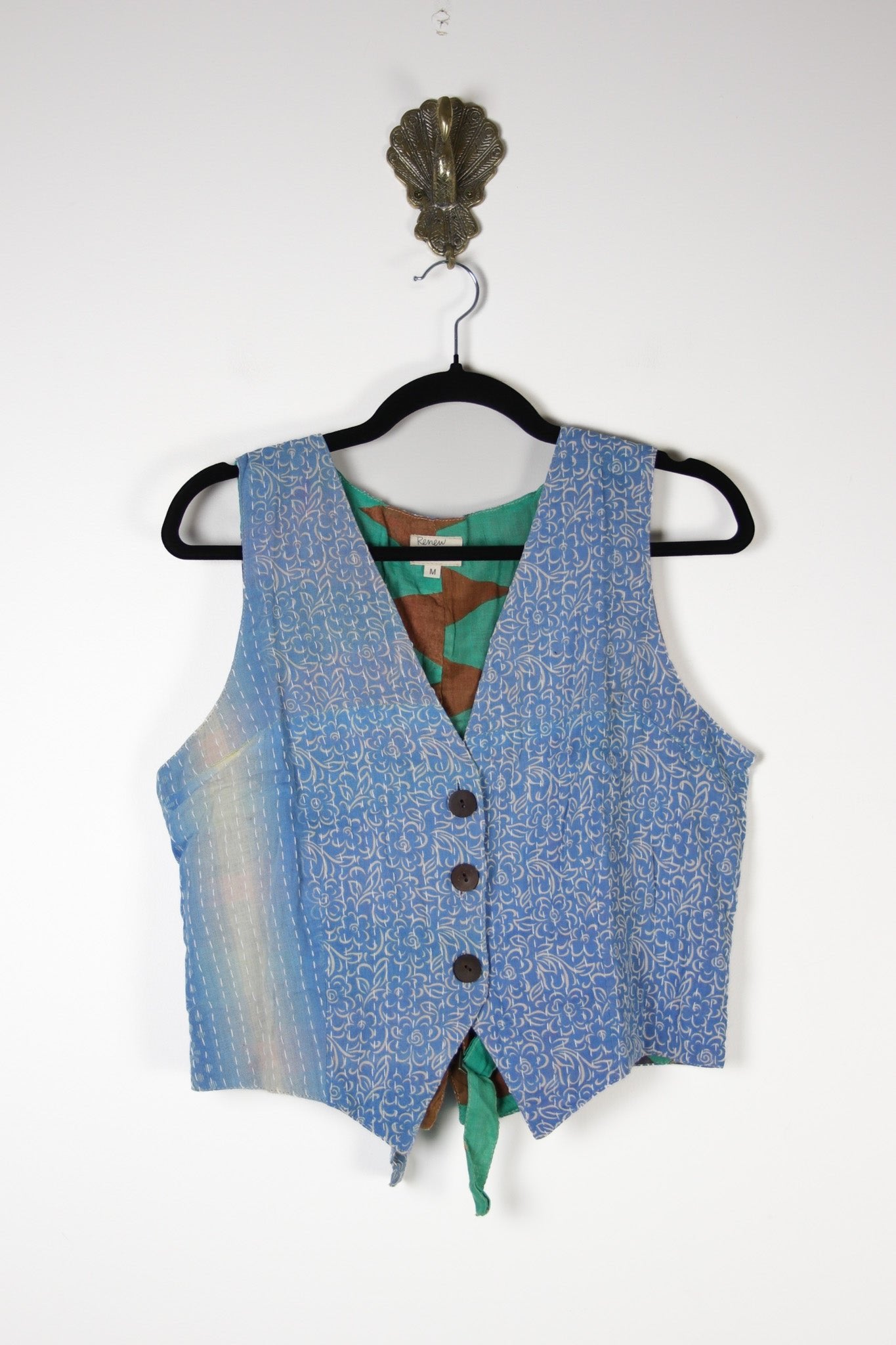 Moksha Kantha Vest M (17389) MokshaVestMRenewVintage173891 Renew Bohemian Pty Ltd