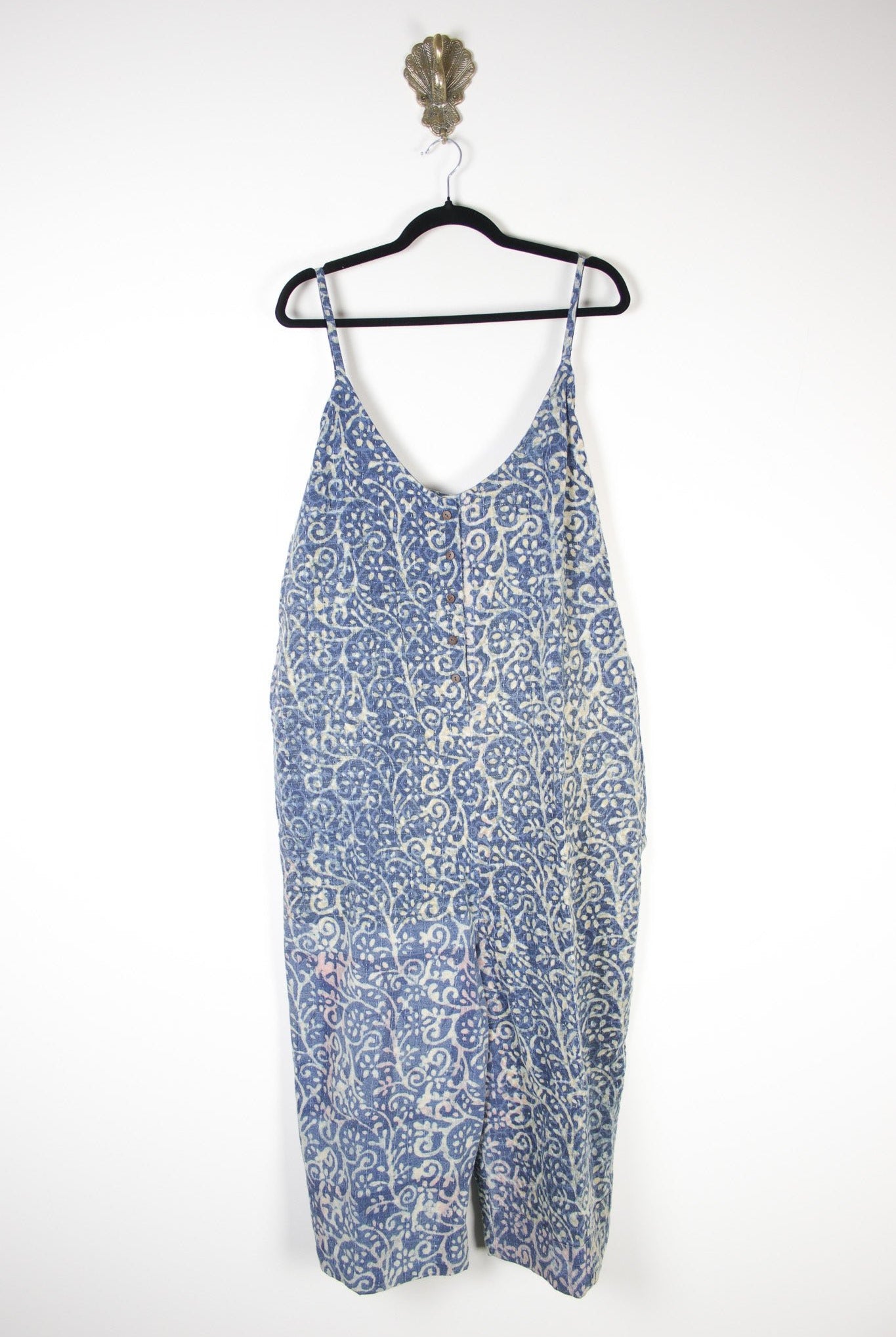 Stonewash Kantha Jumpsuit - Monsoon Monsoon_Stonewash_Kantha_Jumpsuit_RenewVintage1 Renew Bohemian Pty Ltd