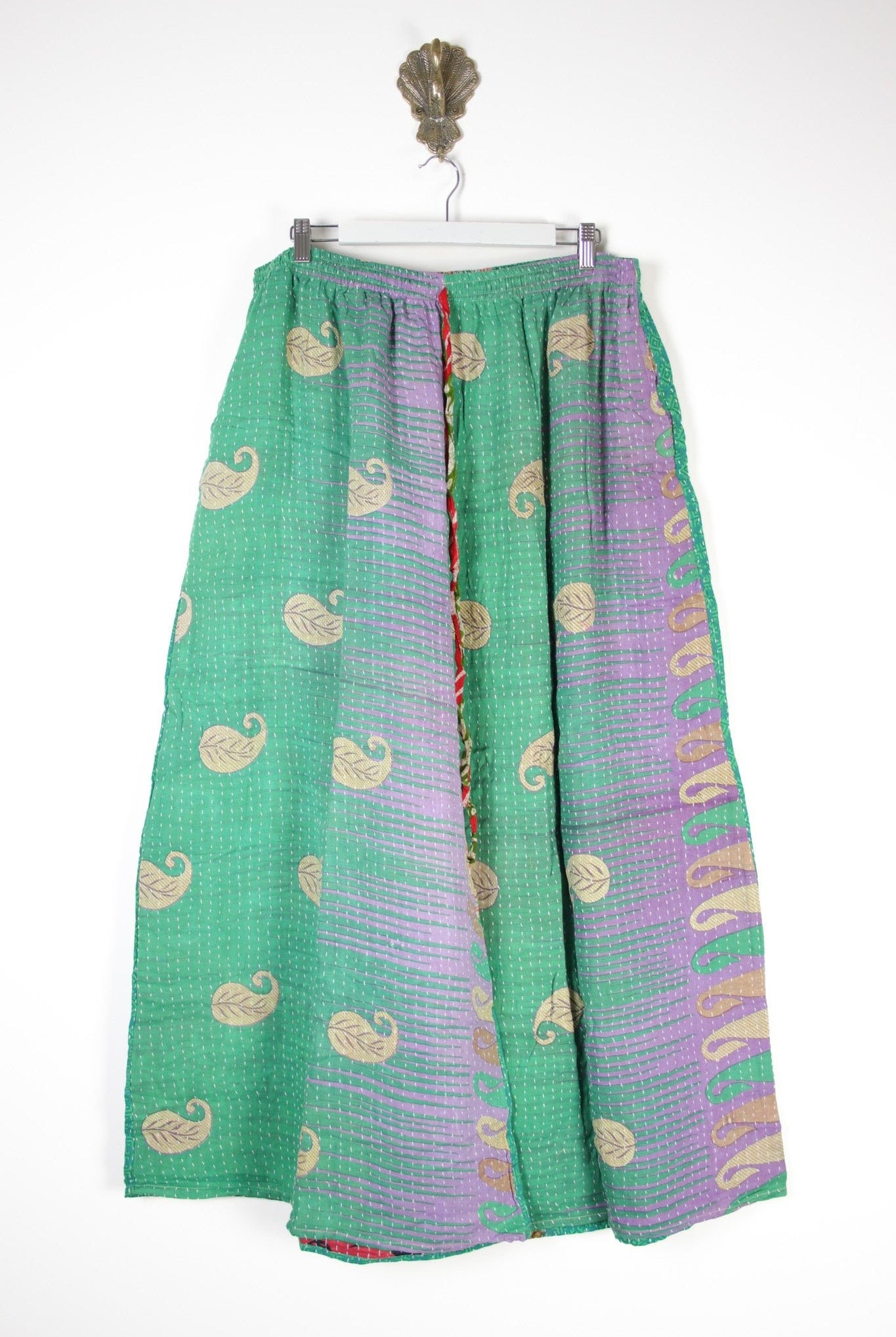 Kantha Palazzo Pants 2XL (14158) PalazzoPants2XLRenewVintage141581 Renew Bohemian Pty Ltd