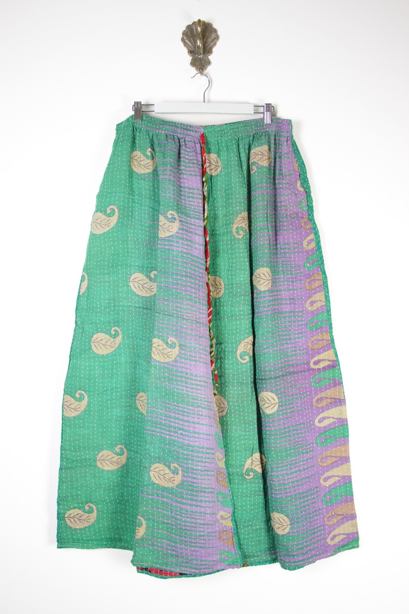 Kantha Palazzo Pants 2XL (14158) PalazzoPants2XLRenewVintage141581 Renew Bohemian Pty Ltd