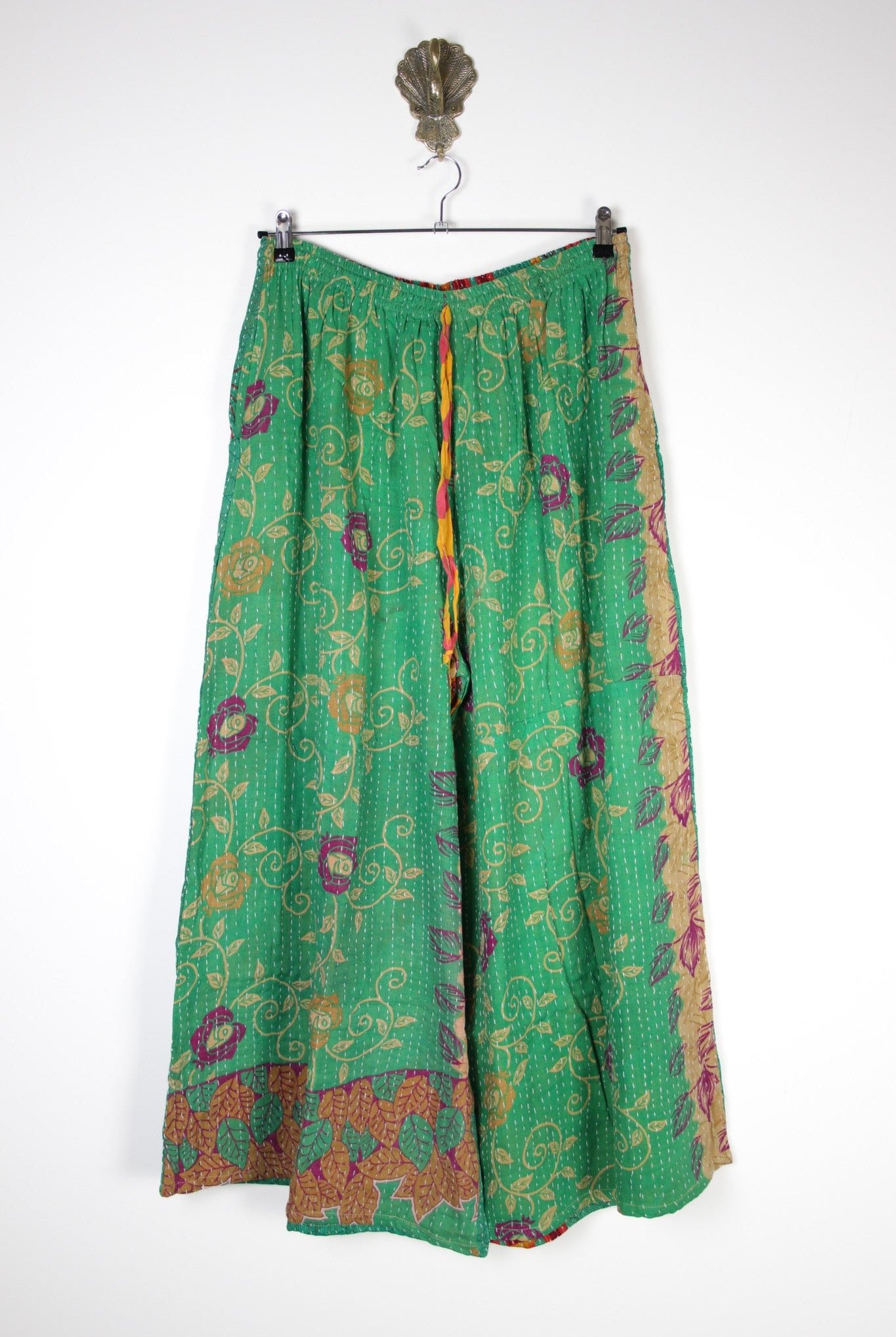 Kantha Palazzo Pants 2XL (16439) PalazzoPants2XLRenewVintage164391 Renew Bohemian Pty Ltd