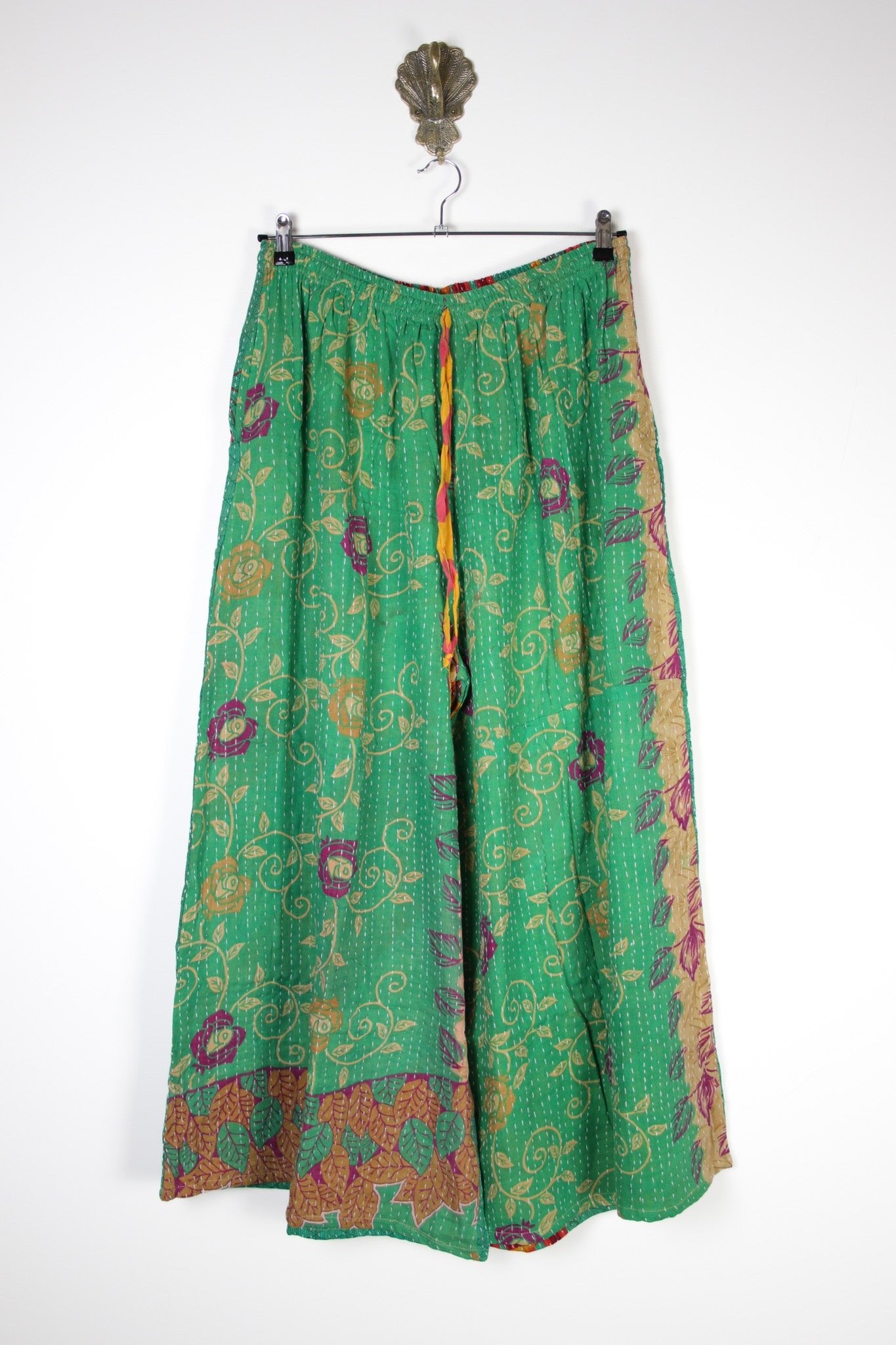 Kantha Palazzo Pants 2XL (16439) PalazzoPants2XLRenewVintage164391 Renew Bohemian Pty Ltd