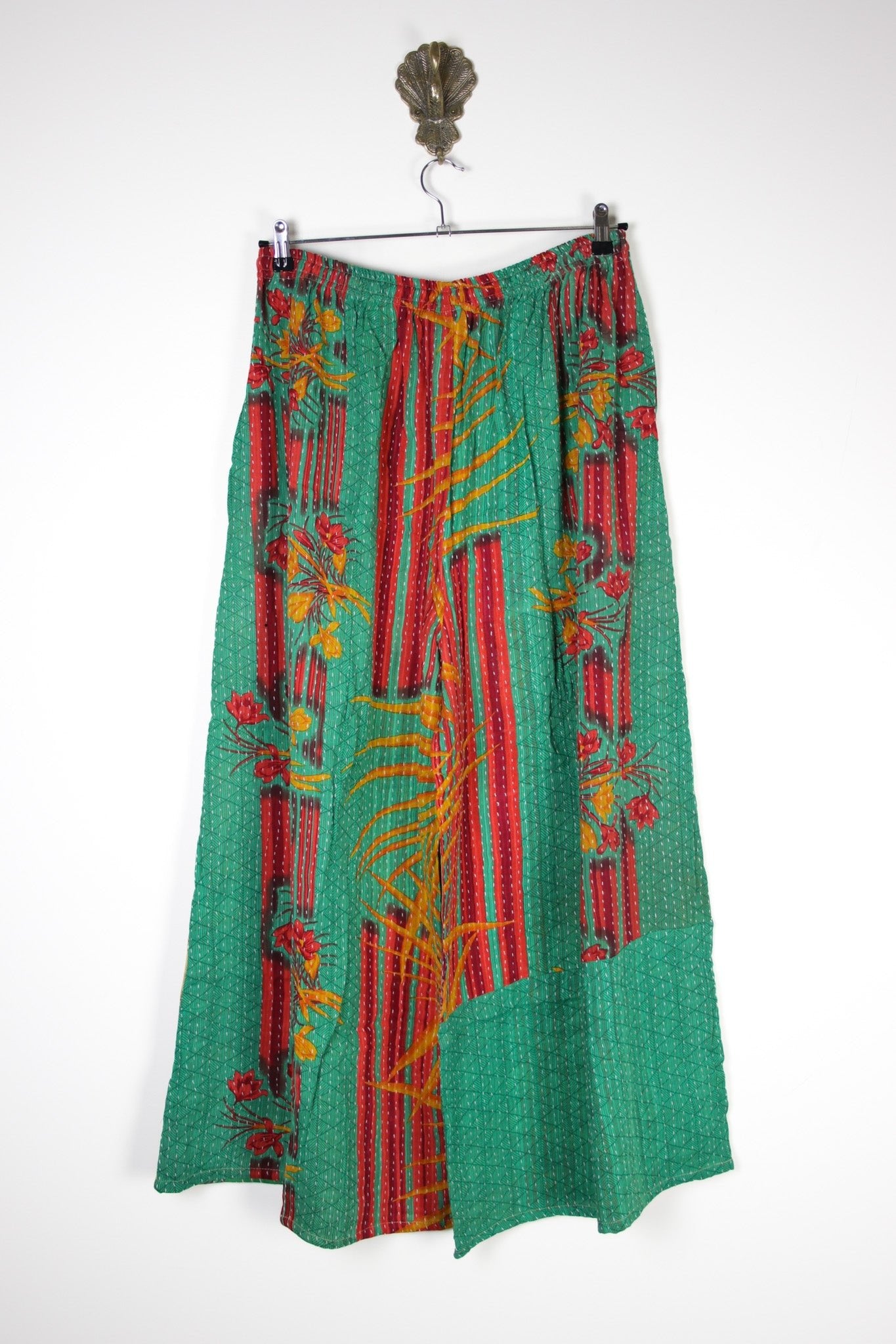 Kantha Palazzo Pants 2XL (16439) PalazzoPants2XLRenewVintage164392 Renew Bohemian Pty Ltd