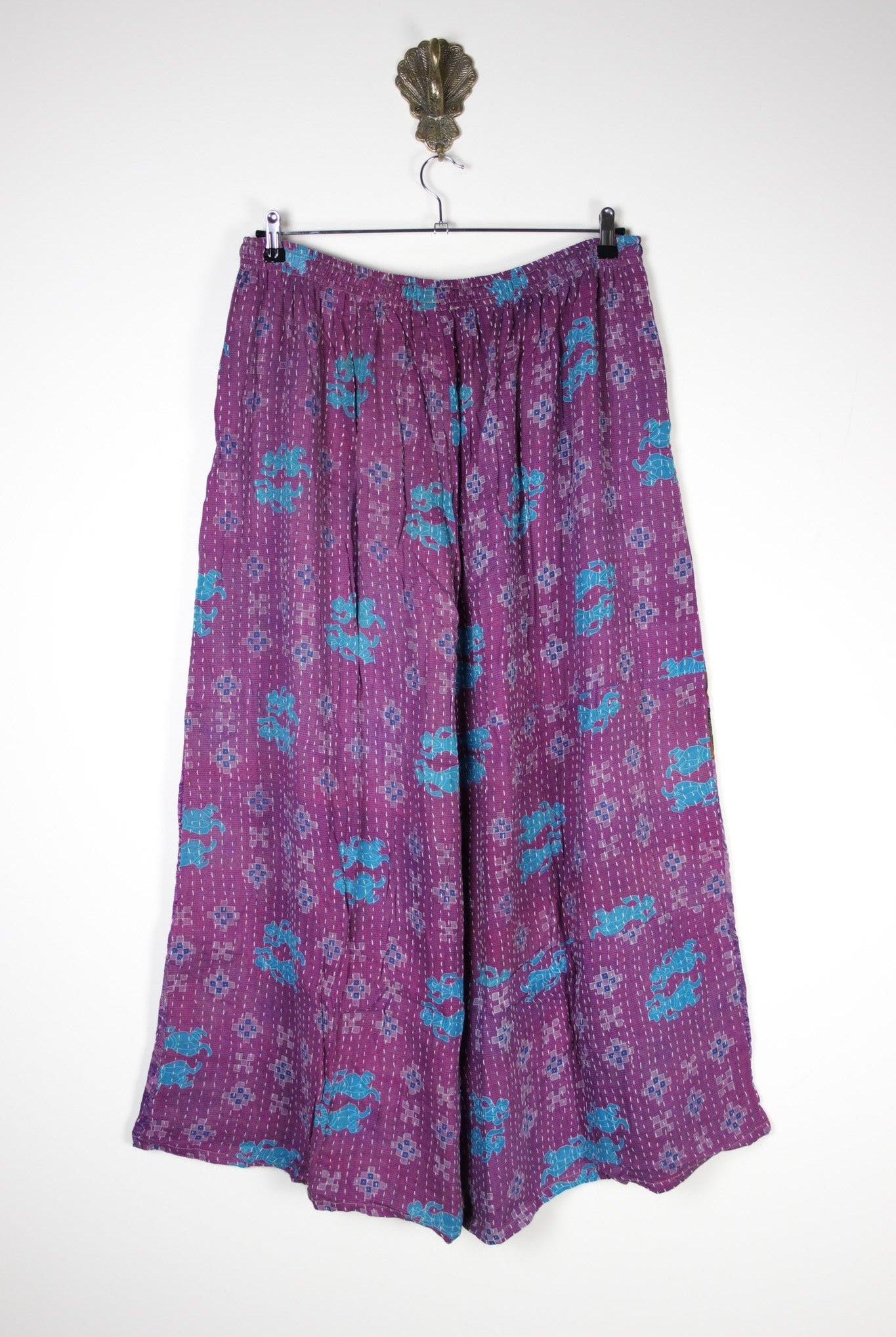 Kantha Palazzo Pants 3XL (16424) PalazzoPants3XLRenewVintage164242 Renew Bohemian Pty Ltd