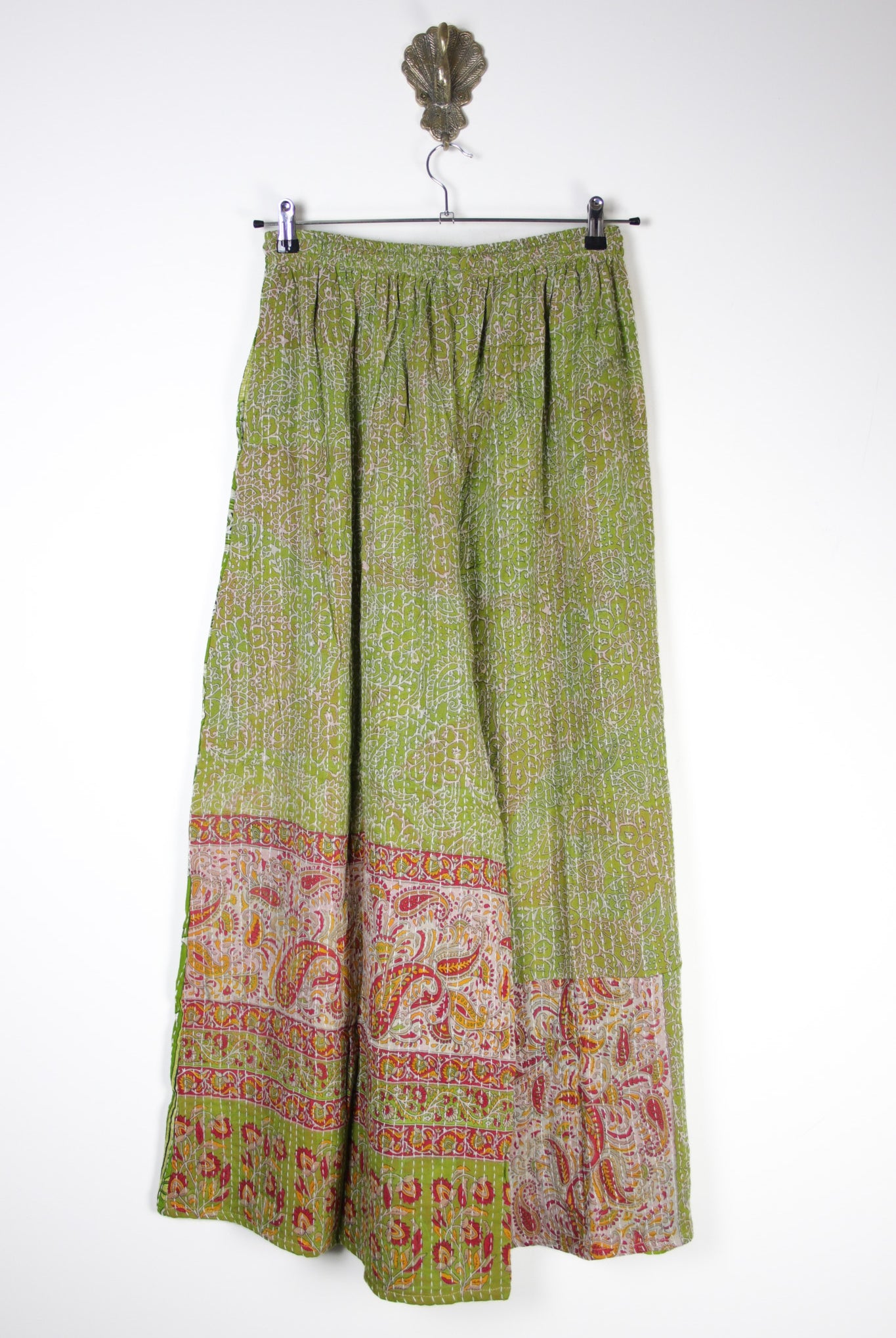 Kantha Palazzo Pants L (20867) PalazzoPantsLRenewBohemian208672 Renew Bohemian Pty Ltd