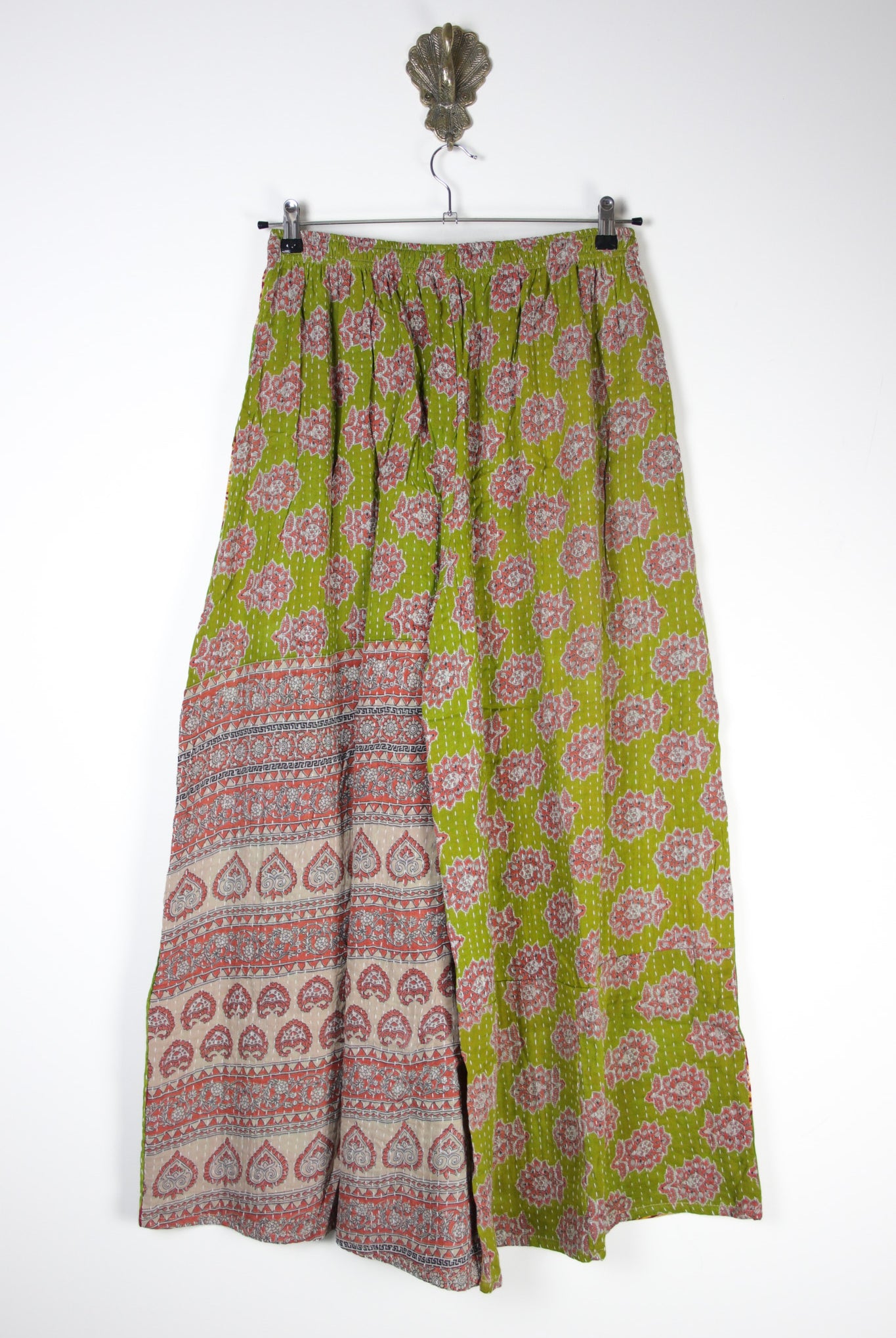 Kantha Palazzo Pants L (20871) PalazzoPantsLRenewBohemian208712 Renew Bohemian Pty Ltd