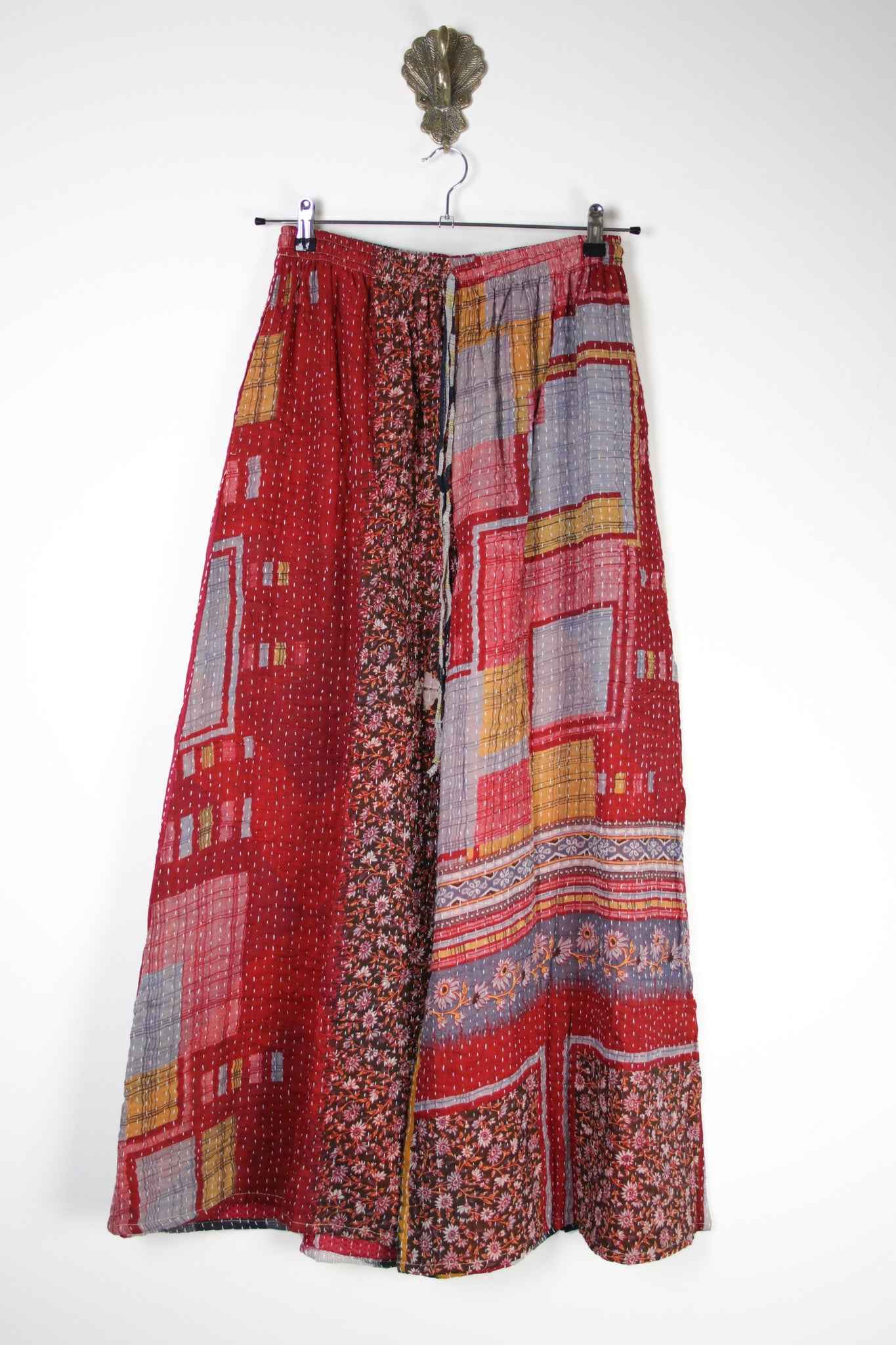 Kantha Palazzo Pants M (20857) PalazzoPantsMRenewBohemia208571 Renew Bohemian Pty Ltd