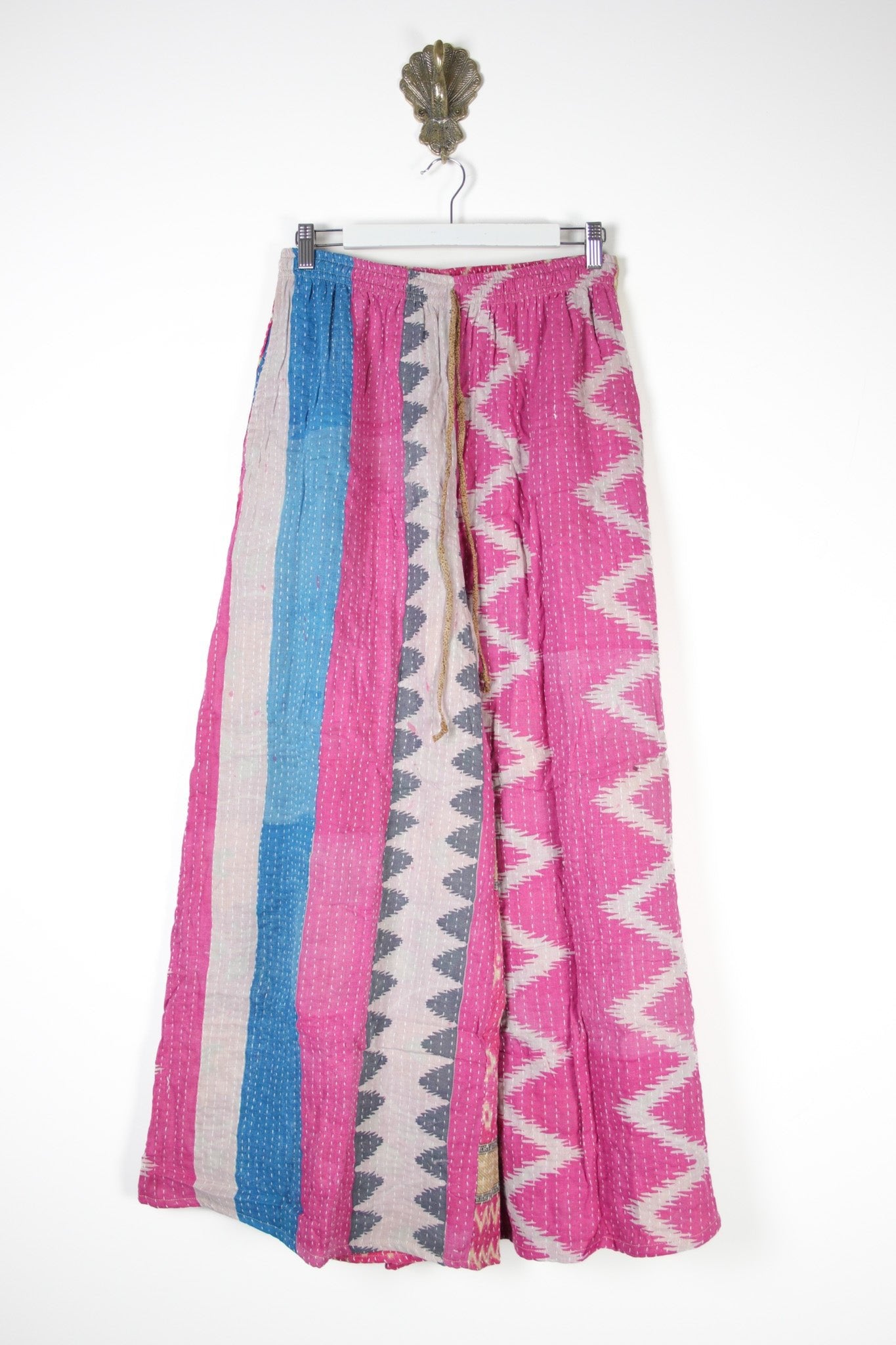 Kantha Palazzo Pants M (14230) PalazzoPantsMRenewVintage142301 Renew Vintage