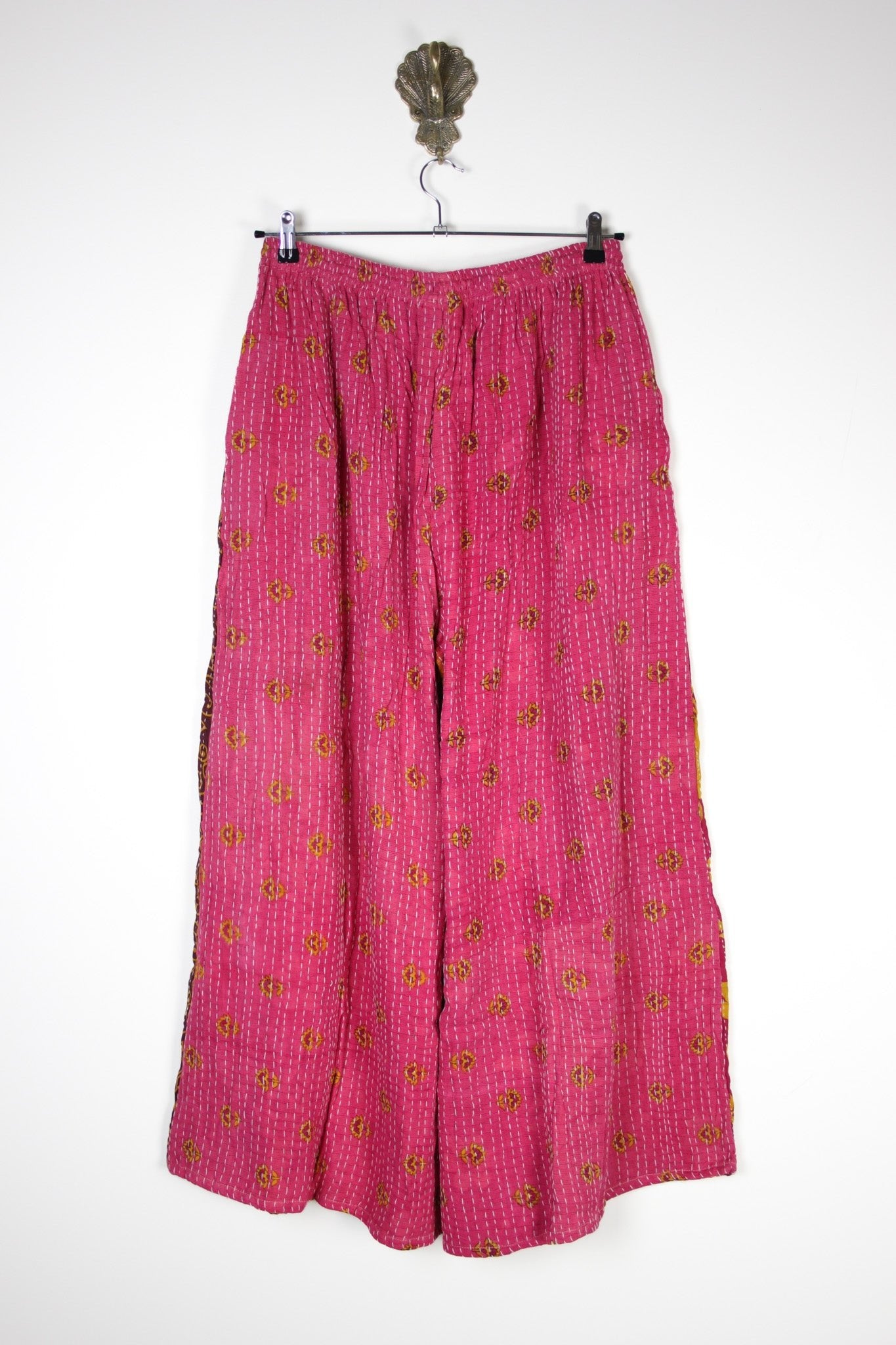 Kantha Palazzo Pants XL (16440) PalazzoPantsXLRenewVintage164402 Renew Bohemian Pty Ltd
