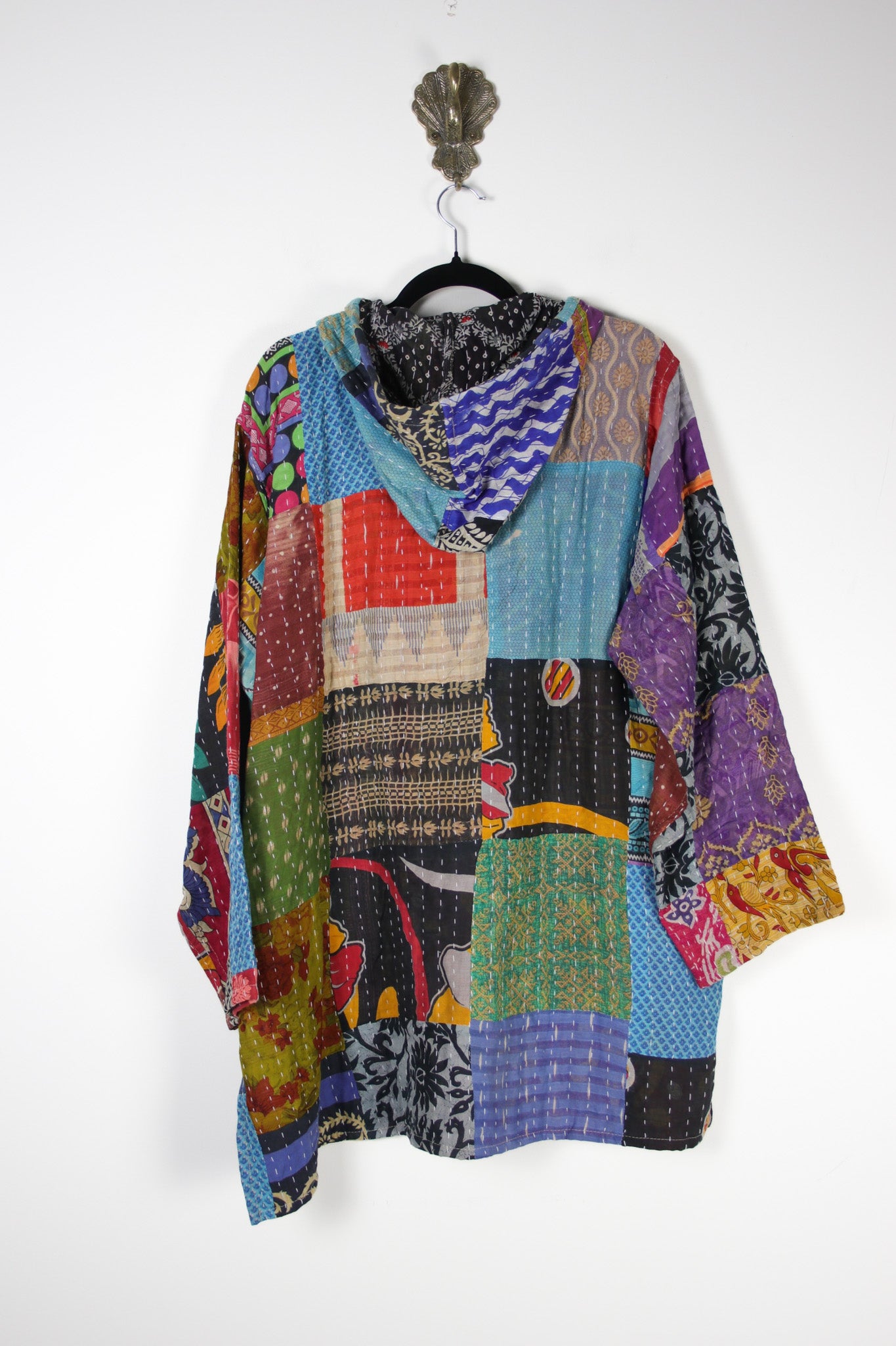 Patchwork Homebody Hoodie 2XL (20167) PatchworkHomebodyHoodie2XLRenewBohemian201672 Renew Bohemian Pty Ltd