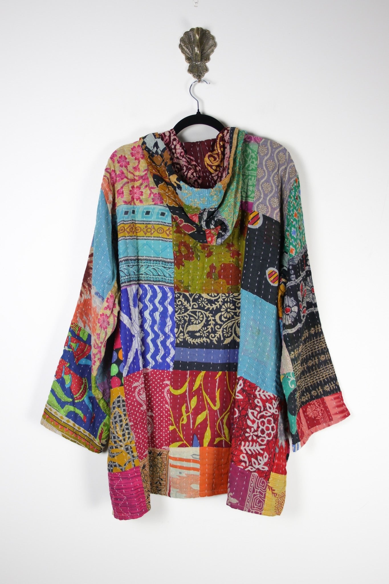 Patchwork Homebody Hoodie 3XL (20179) PatchworkHomebodyHoodie3XLRenewBohemian201792 Renew Bohemian Pty Ltd