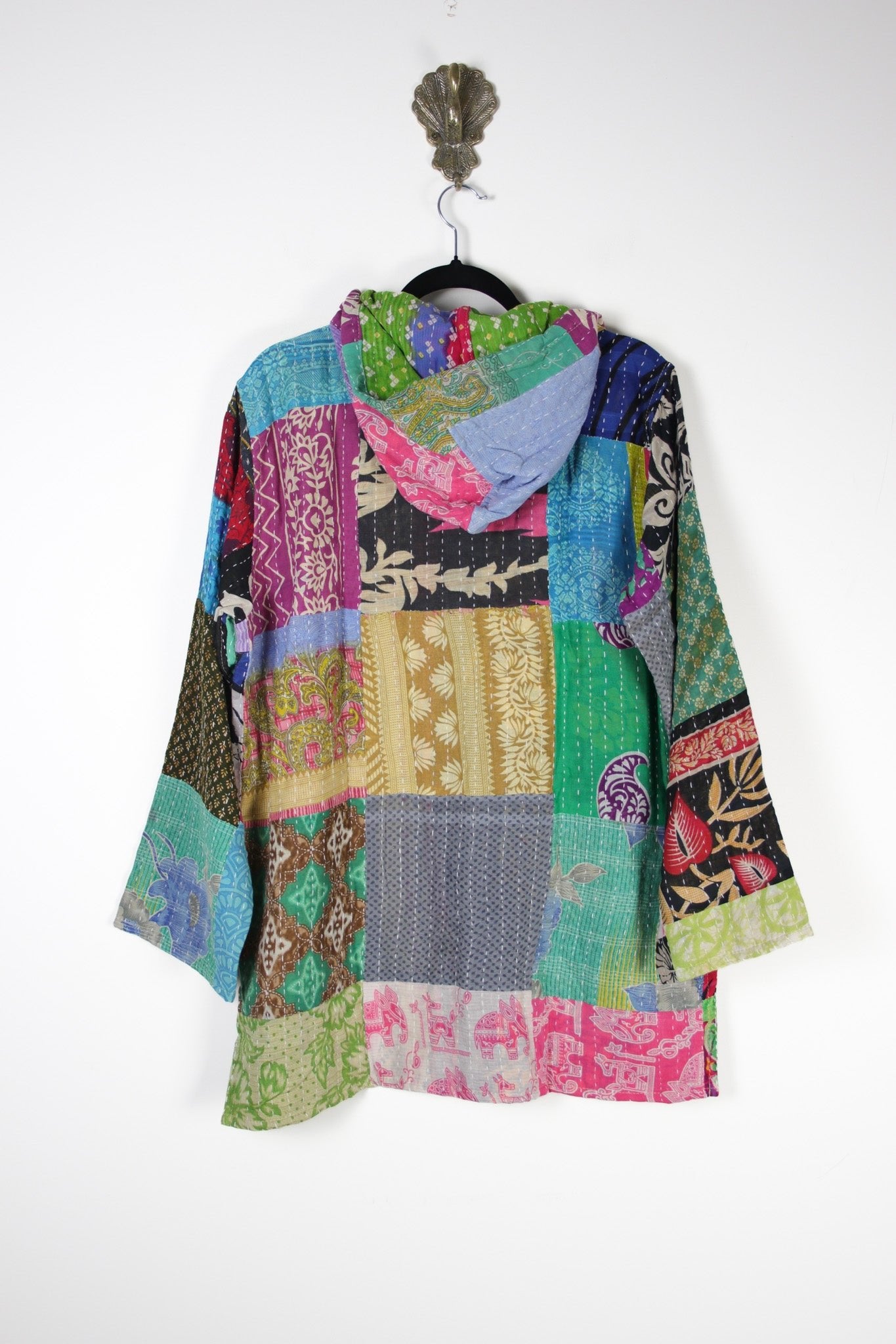 Patchwork Homebody Hoodie S (20106) PatchworkHomebodyHoodieSRenewBohemian201062 Renew Bohemian Pty Ltd