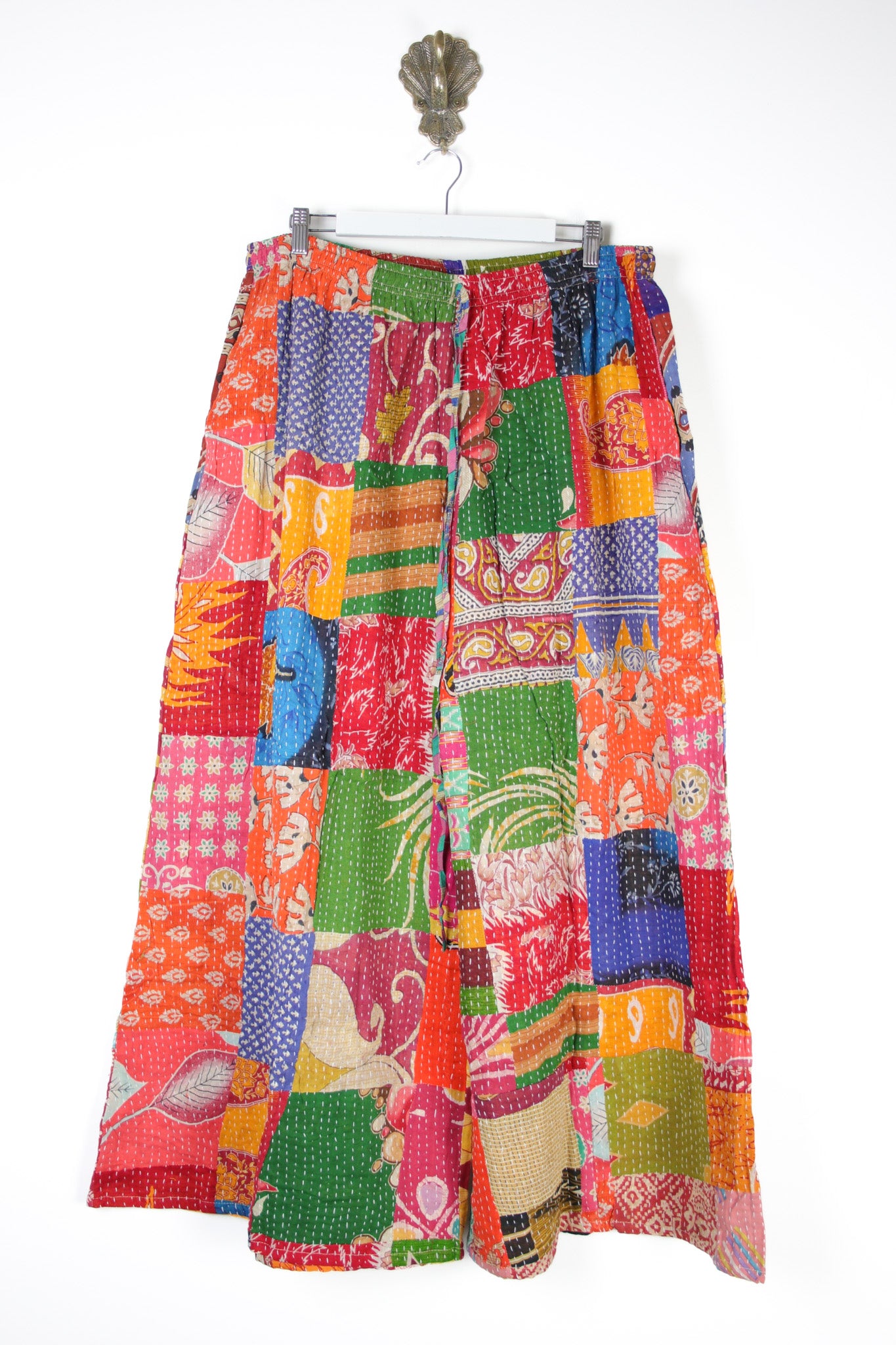 Patchwork Palazzo Pants 3XL (14661)
