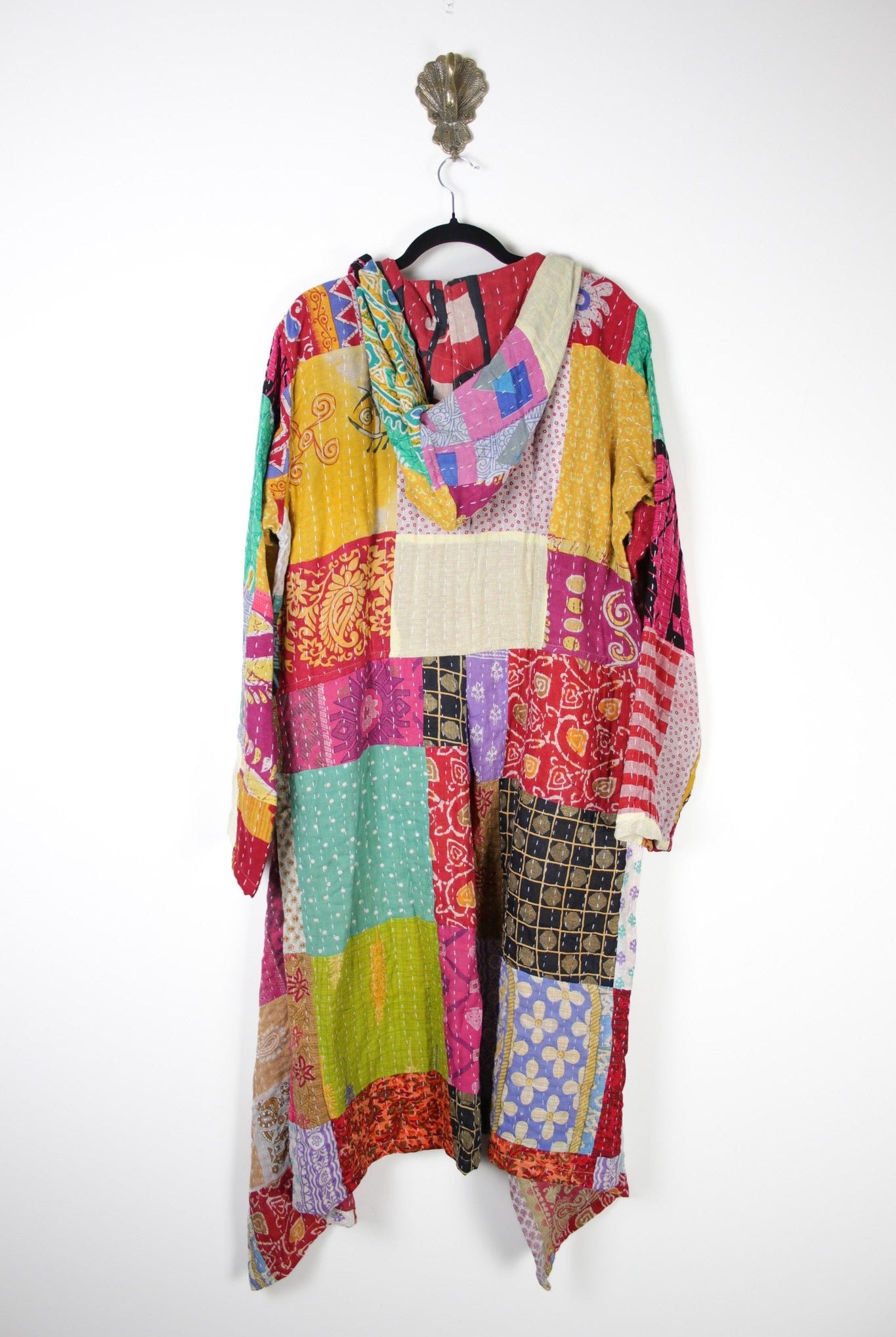 Patchwork Pixie Coat L/XL (18353) PixieCoatL_XLRenewBohemian183532 Renew Bohemian Pty Ltd