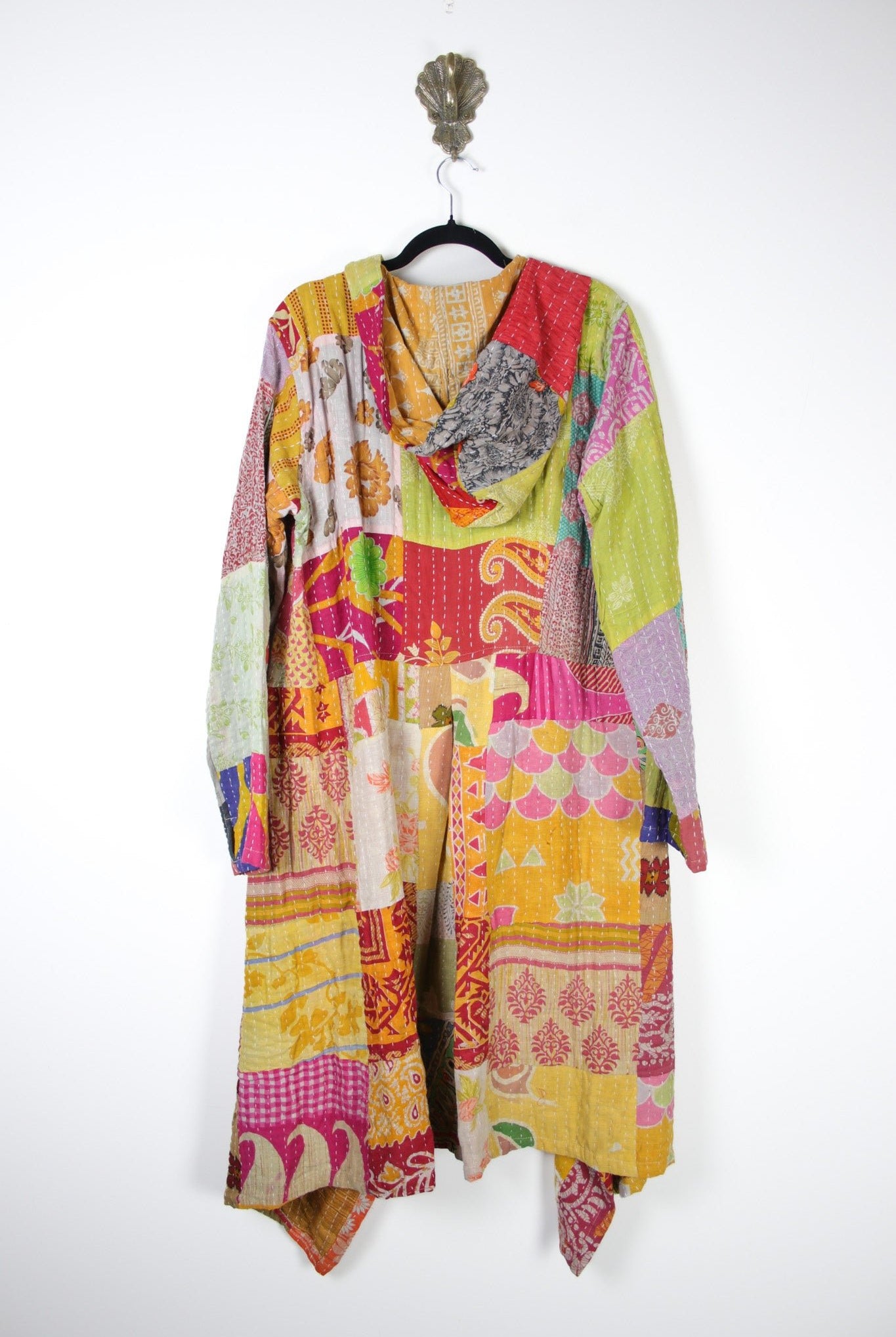 Patchwork Pixie Coat L/XL (18354) PixieCoatL_XLRenewBohemian183542 Renew Bohemian Pty Ltd