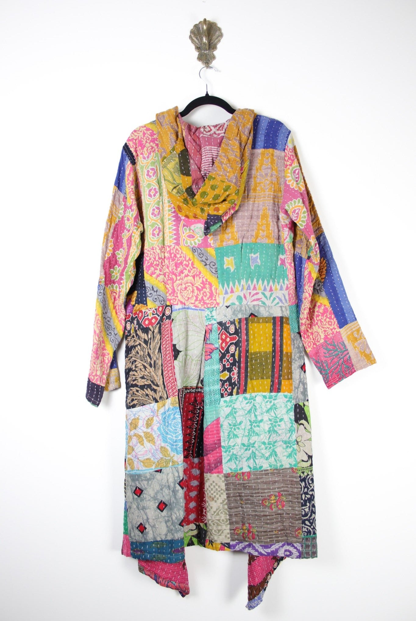 Patchwork Pixie Coat L/XL (19974) PixieCoatL_XLRenewBohemian199742 Renew Bohemian Pty Ltd