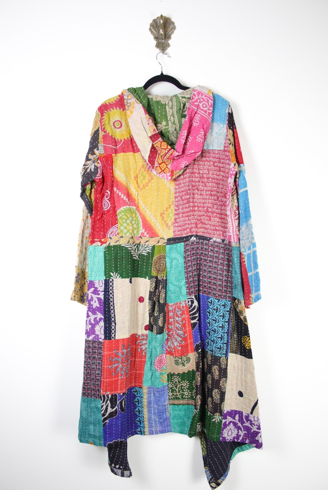 Patchwork Pixie Coat L/XL (19975) PixieCoatL_XLRenewBohemian199752 Renew Bohemian Pty Ltd