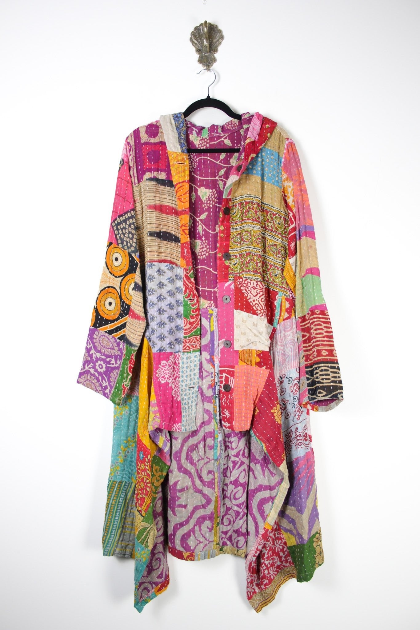 Patchwork Pixie Coat L/XL (19983) PixieCoatL_XLRenewBohemian199831 Renew Bohemian Pty Ltd