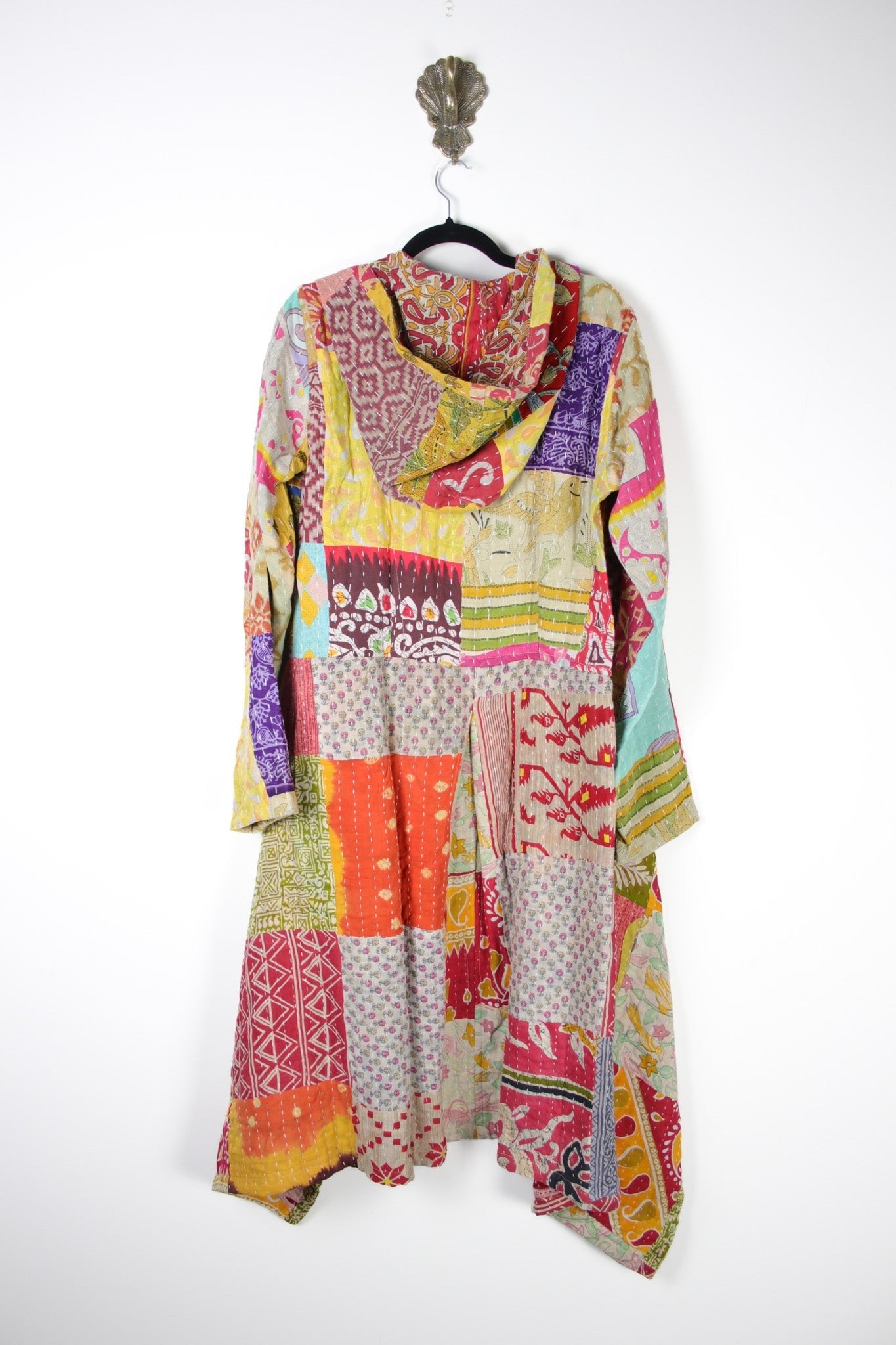 Patchwork Pixie Coat S/M (18337) PixieCoatS_MRenewBohemian183372 Renew Bohemian Pty Ltd