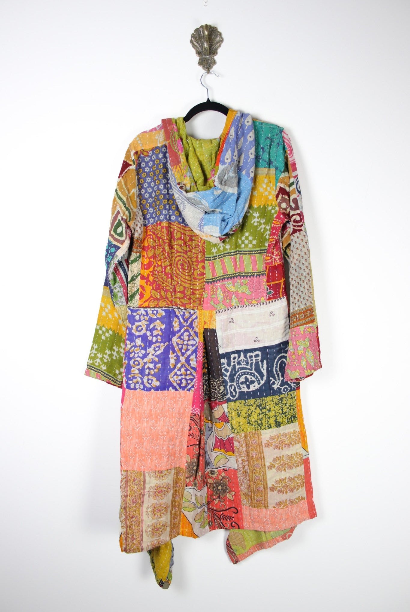 Patchwork Pixie Coat S/M (18340) PixieCoatS_MRenewBohemian183402 Renew Bohemian Pty Ltd