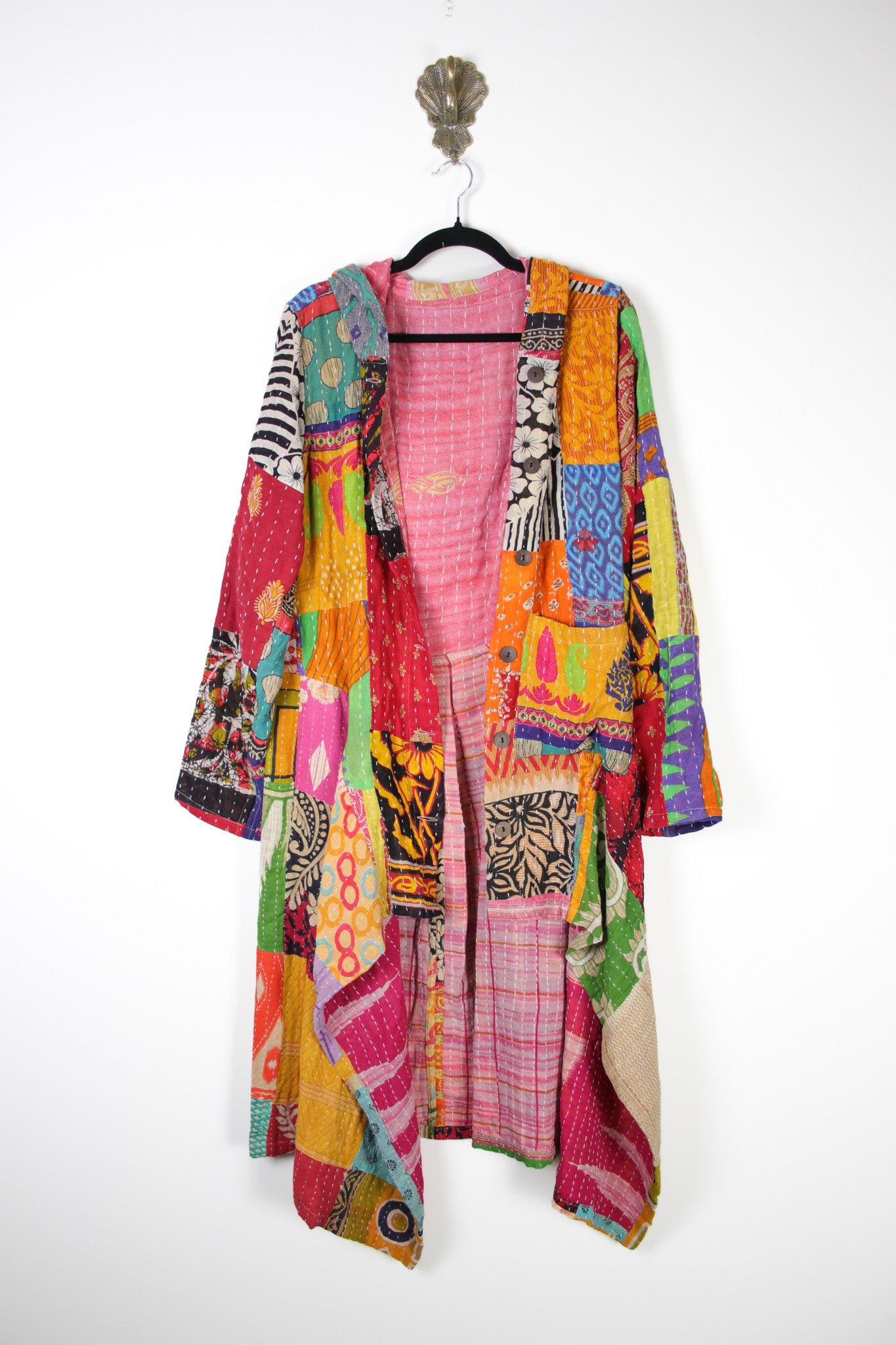 Patchwork Pixie Coat S/M (18342)