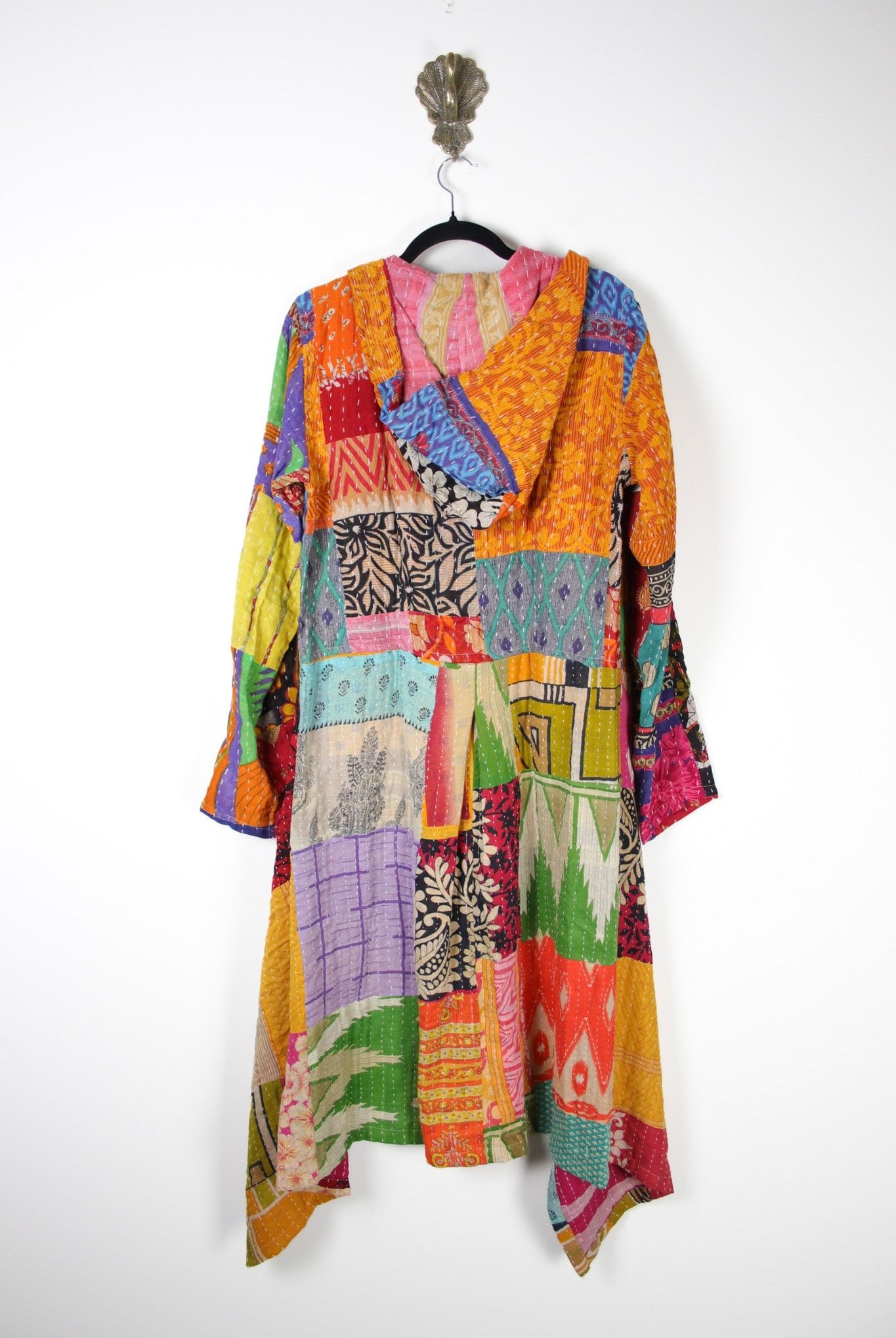 Patchwork Pixie Coat S/M (18342) PixieCoatS_MRenewBohemian183422 Renew Bohemian Pty Ltd