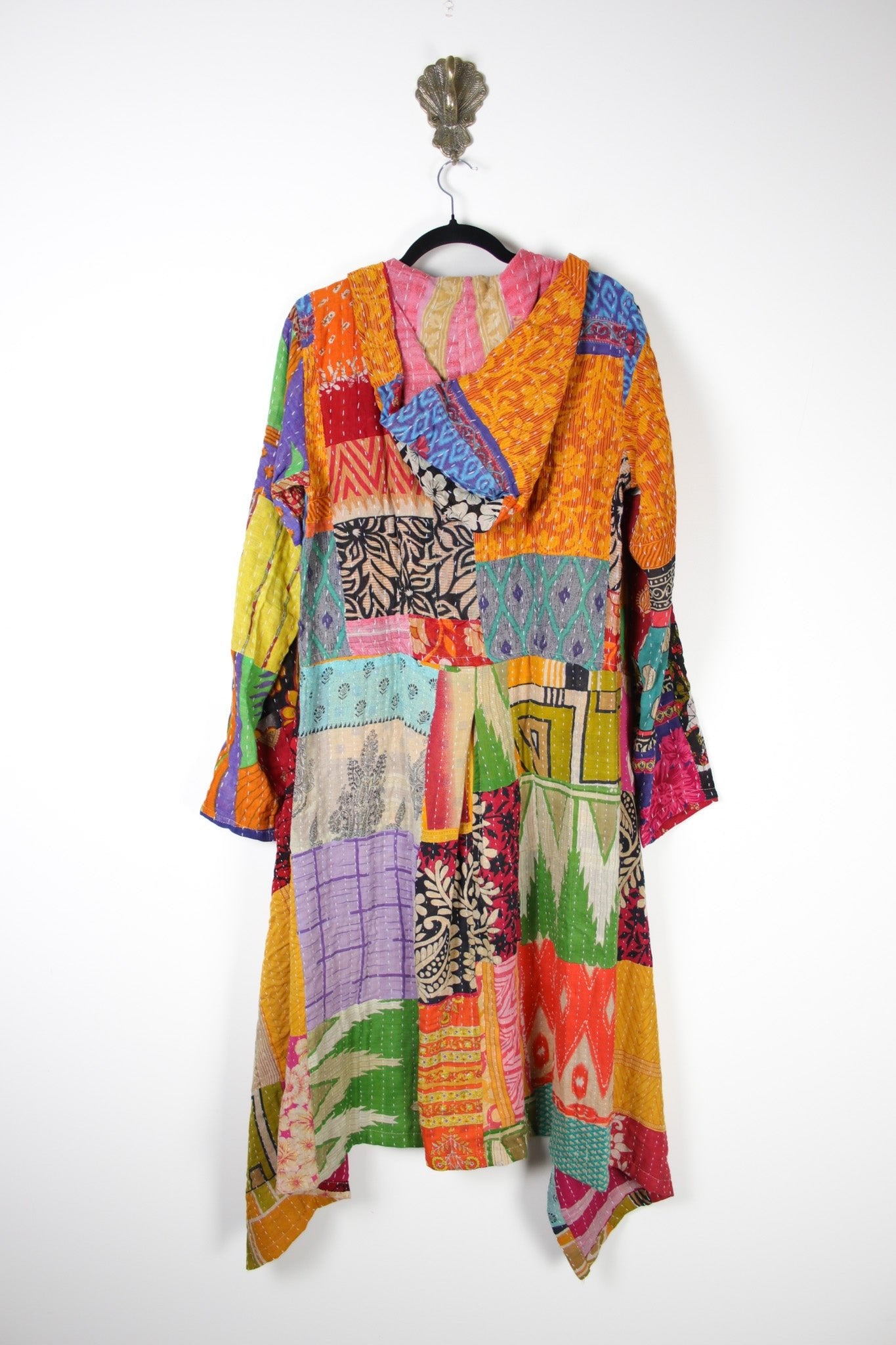 Patchwork Pixie Coat S/M (18342) PixieCoatS_MRenewBohemian183422 Renew Bohemian Pty Ltd