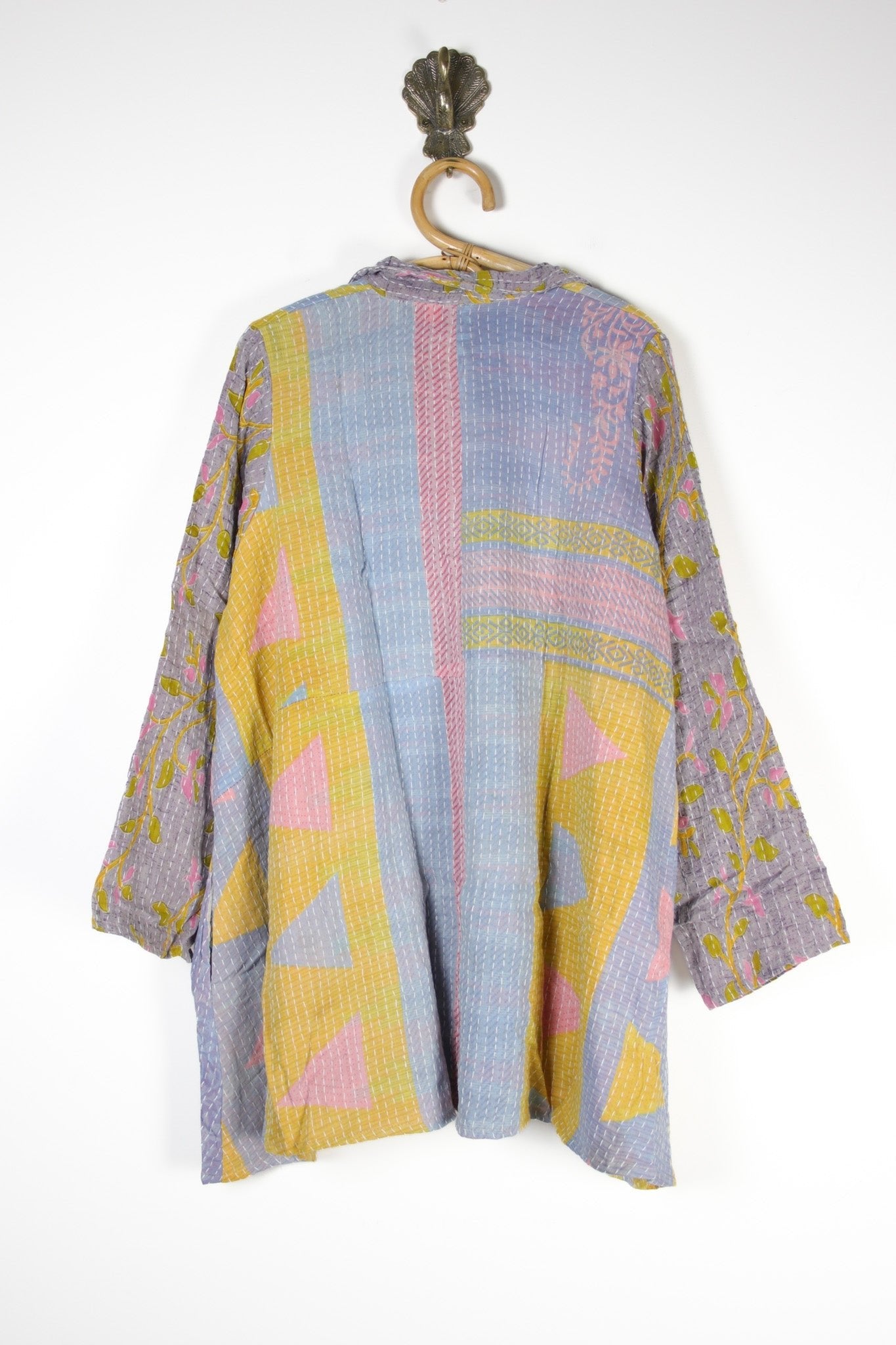 Poppy Kantha Tunic 2XL (12586) PoppyTunic2XLRenewVintage125862 Renew Bohemian Pty Ltd