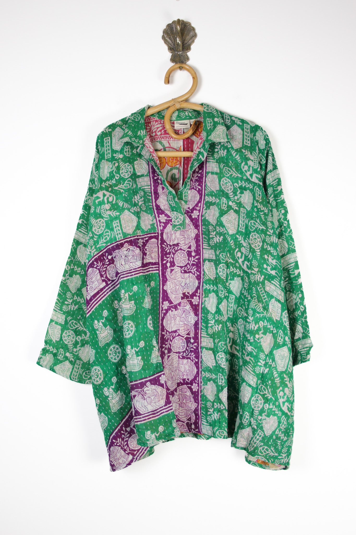 Poppy Kantha Tunic 3XL (12554)